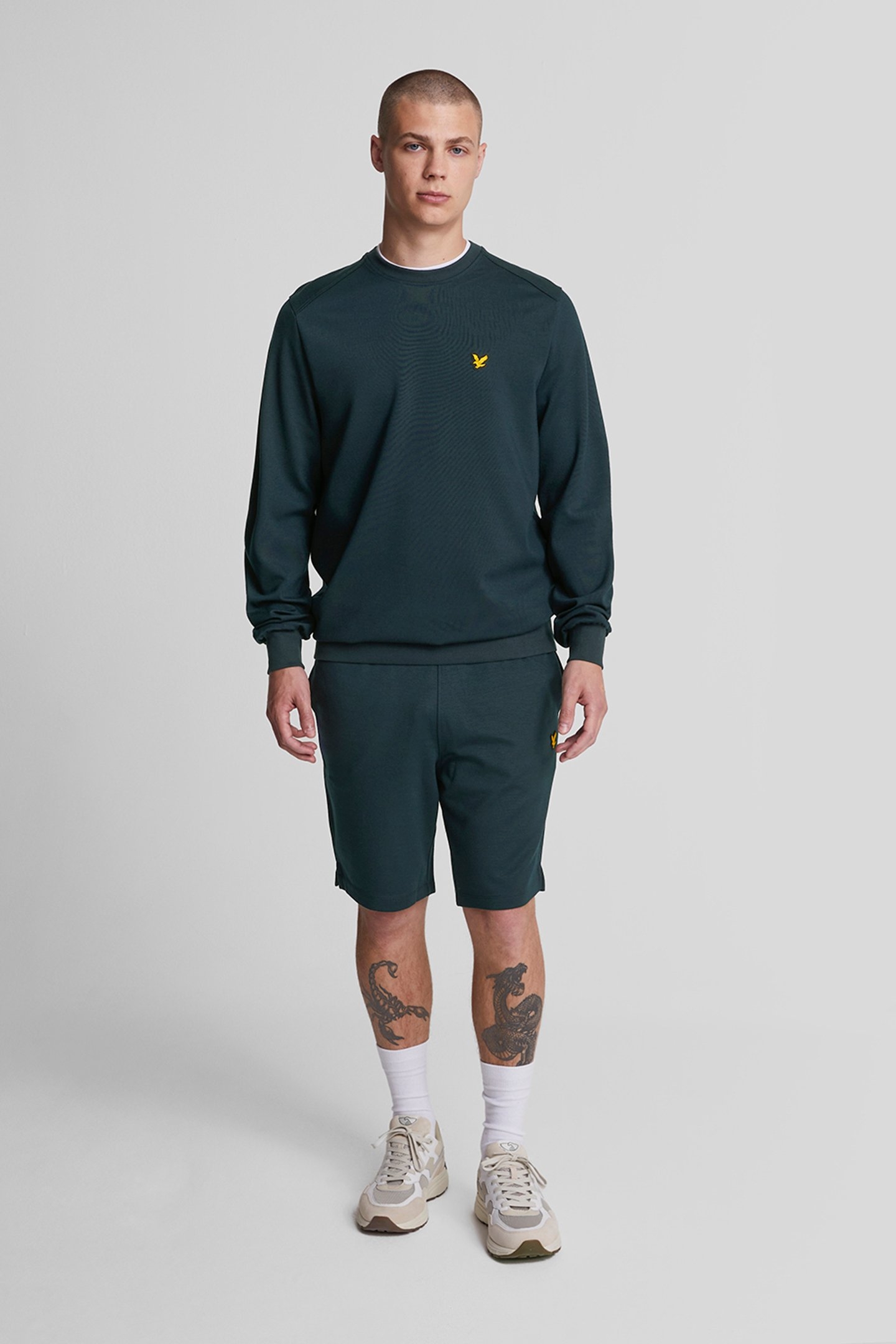 CREW NECK FLY FLEECE DARK NAVY 3