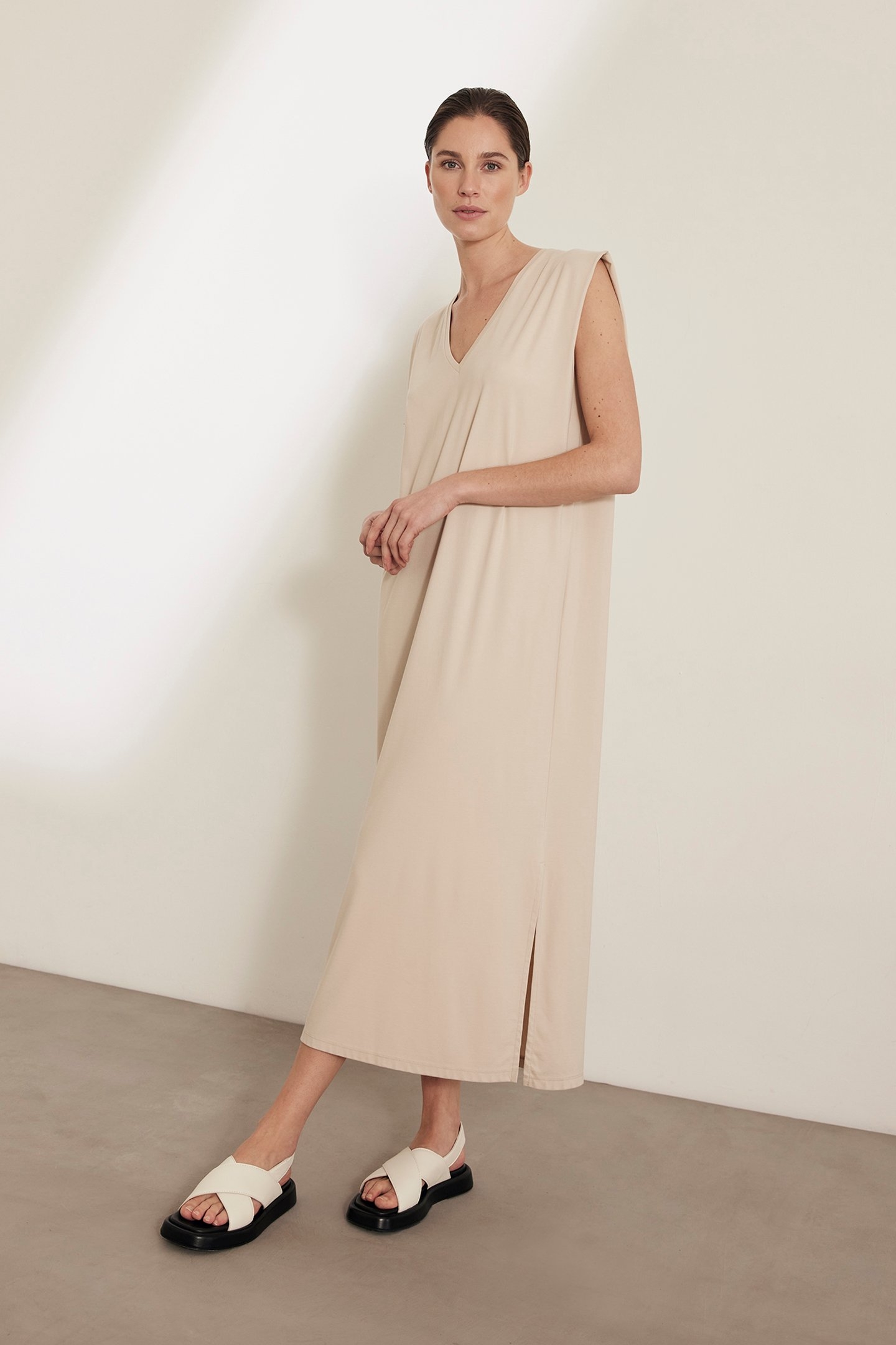 MAAN DRESS BUTTERMILK 6