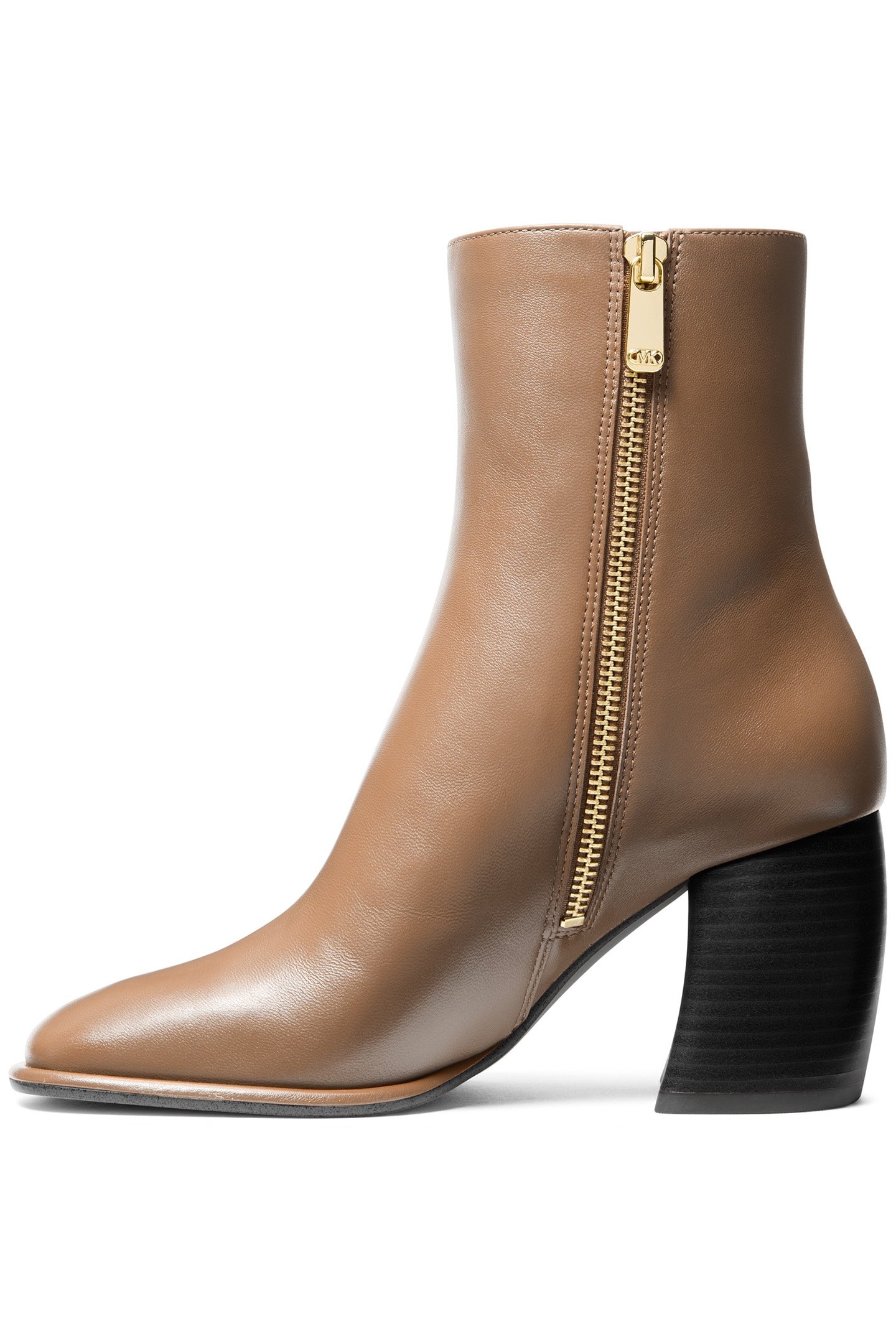MAUDE LEATHER BOOT IN BEIGE 4