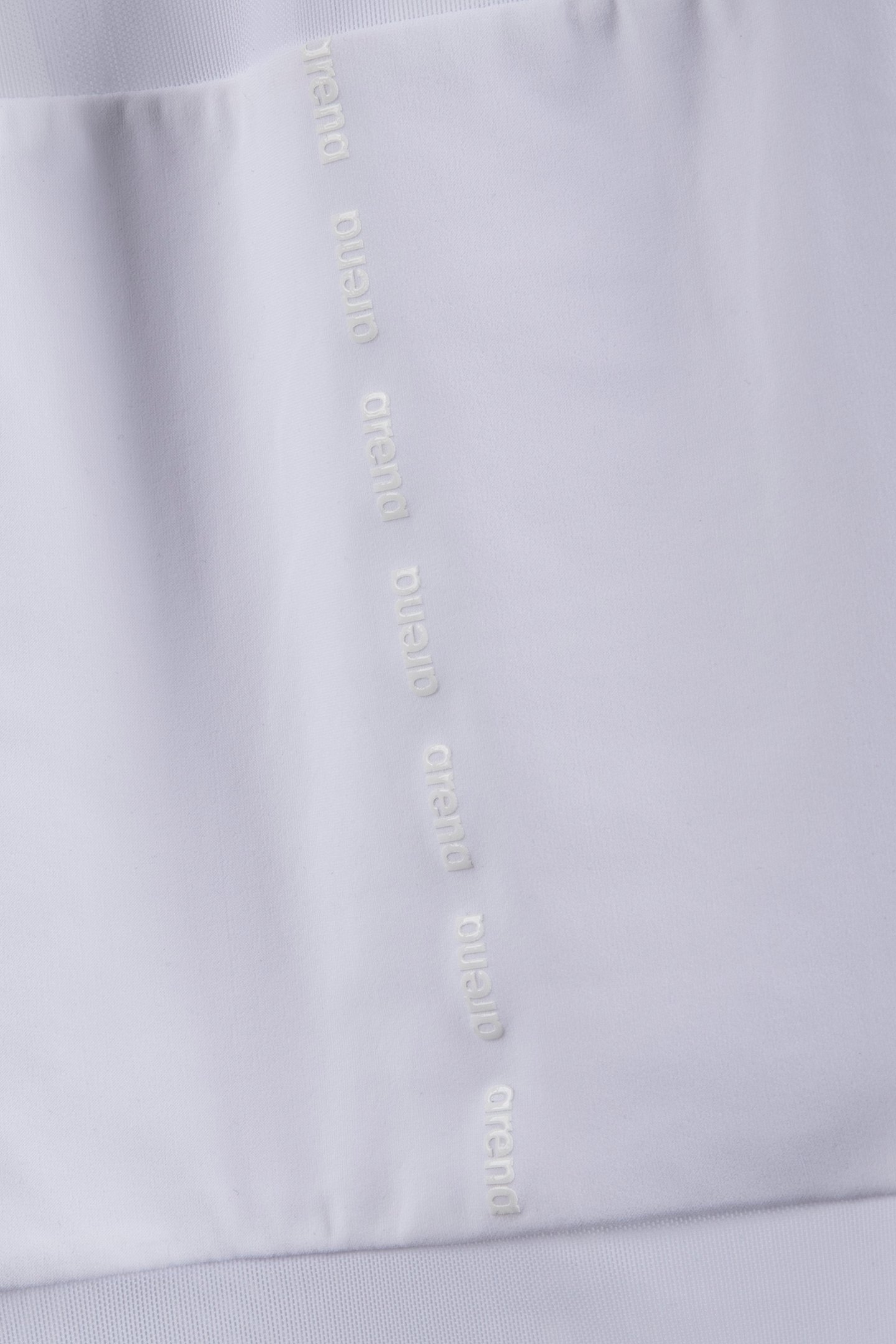 WOMEN'S ARENA MESH SWIMSUIT VENT BACK GR WHITE 5