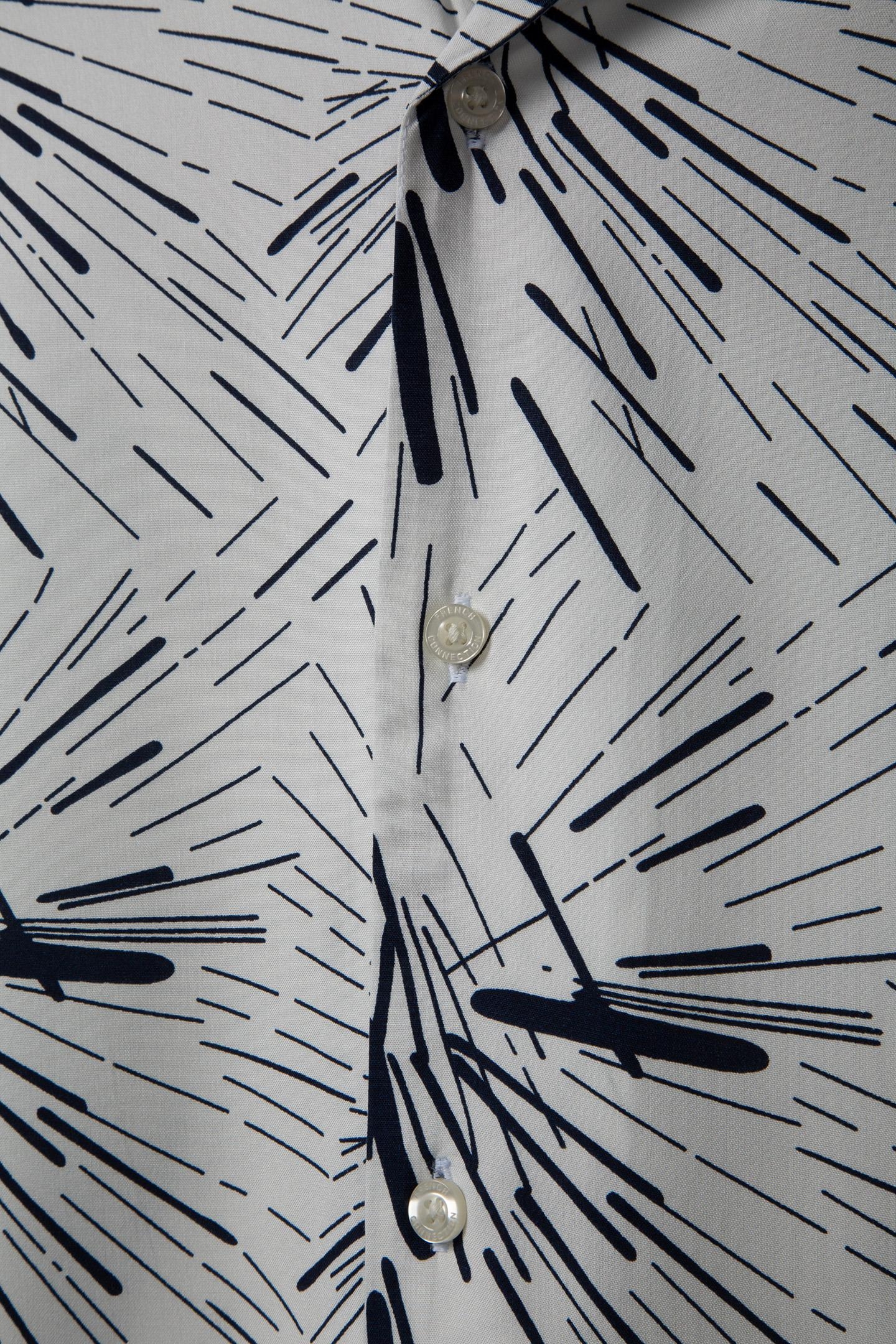 SPLAT VISCOSE REVERE SHORT SLEEVE WHITE 5