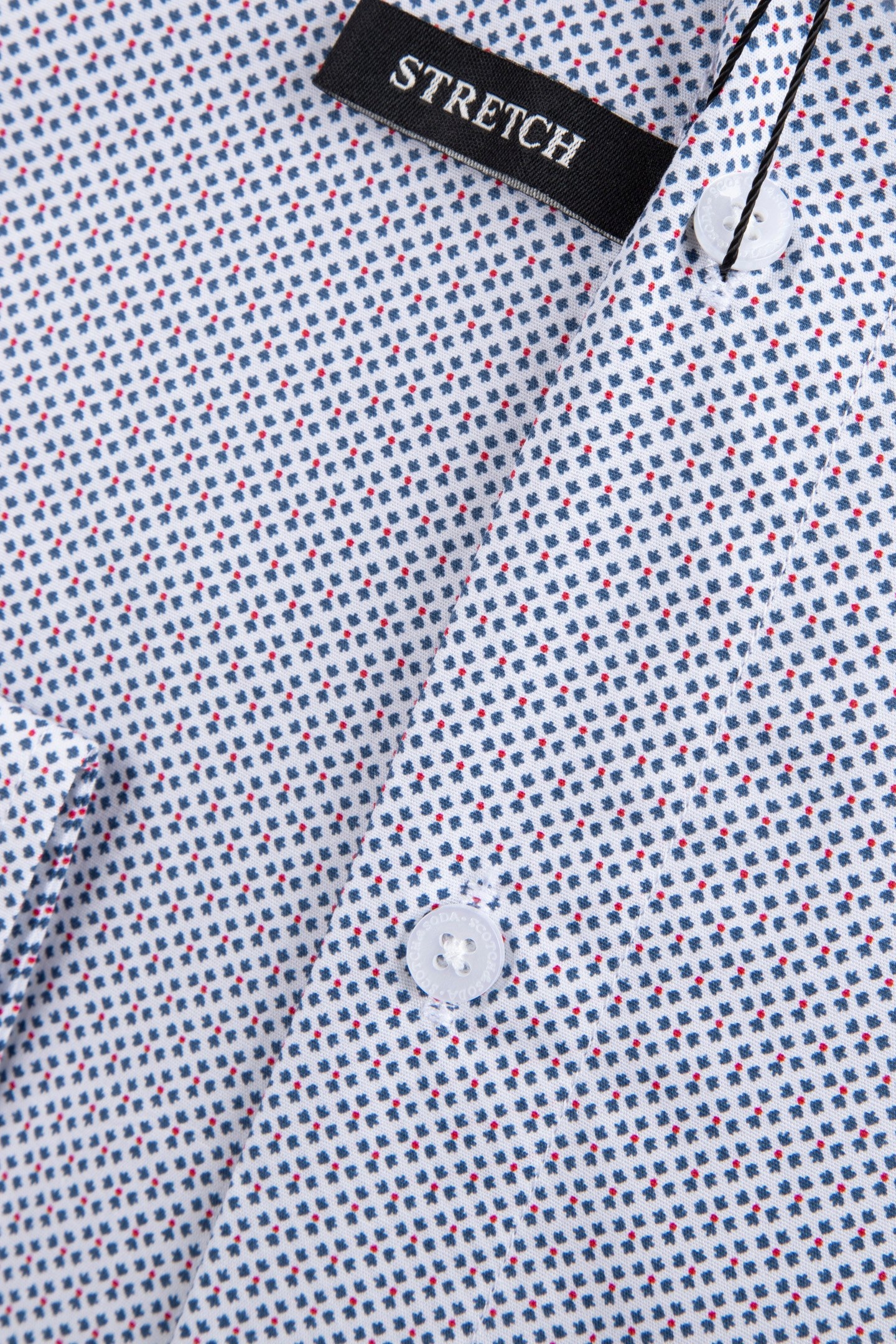 DRESS SHIRT WHITE/GREEN 4