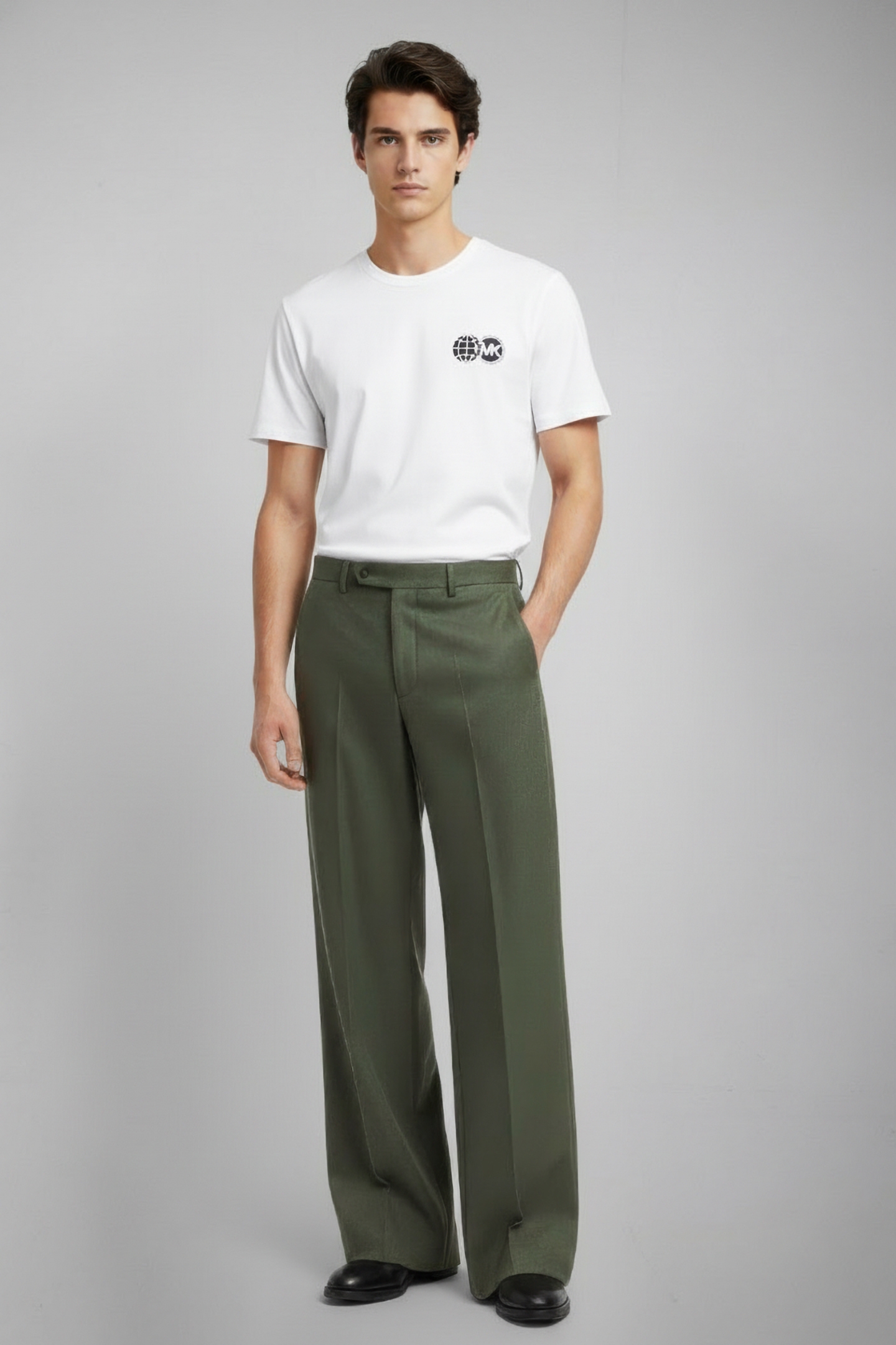 GLOBAL RECYCLED TEE WHITE 1