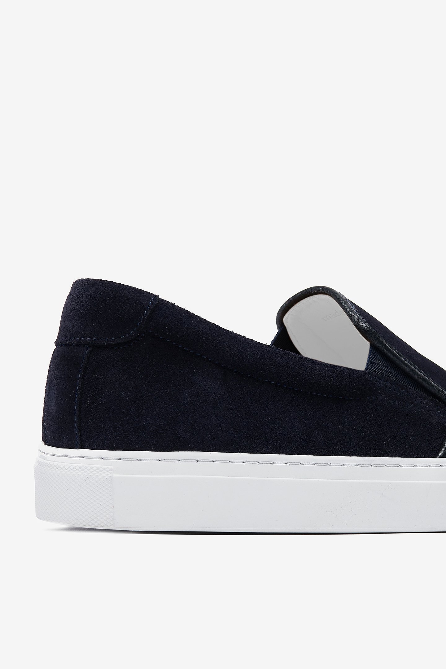 SCRAMBLE SLIP-ON SUEDE NAVY 2