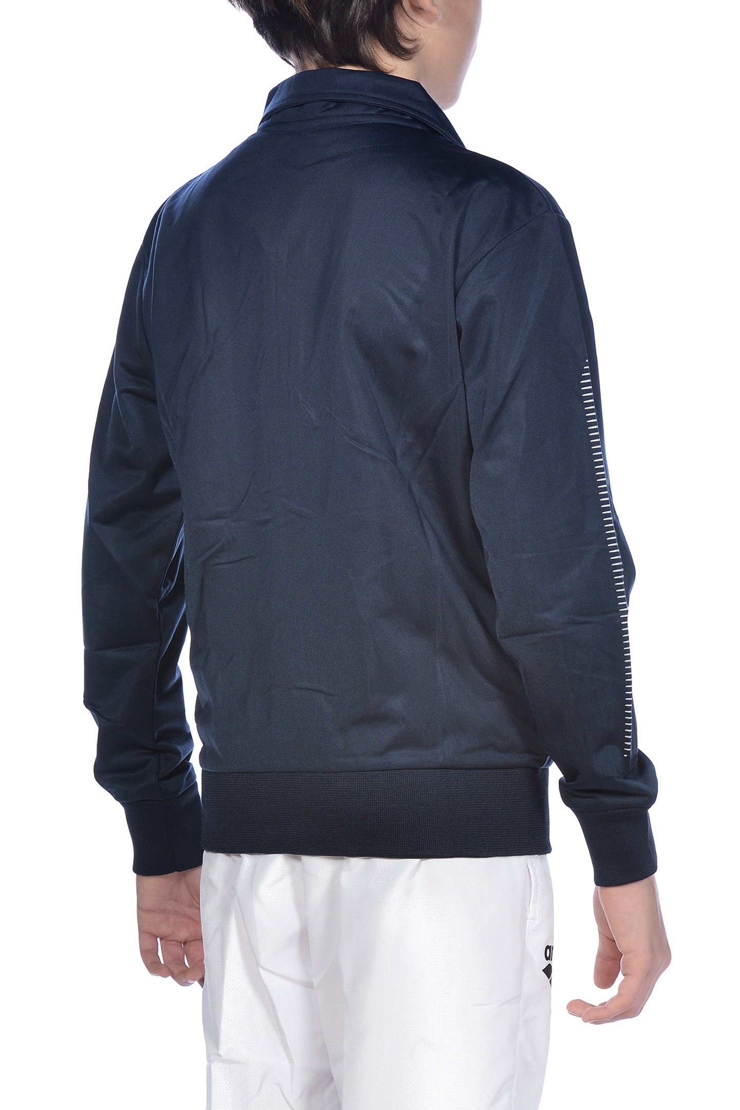 JR TL KNITTED POLY JACKET NAVY 6