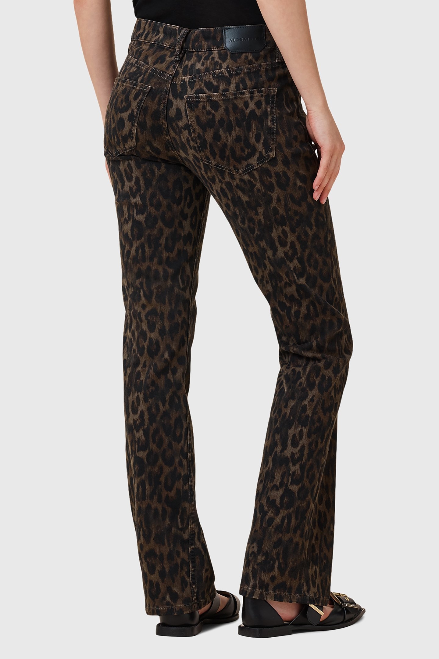 HALDAN SLIM BOOTCUT LEPPO BROWN 4