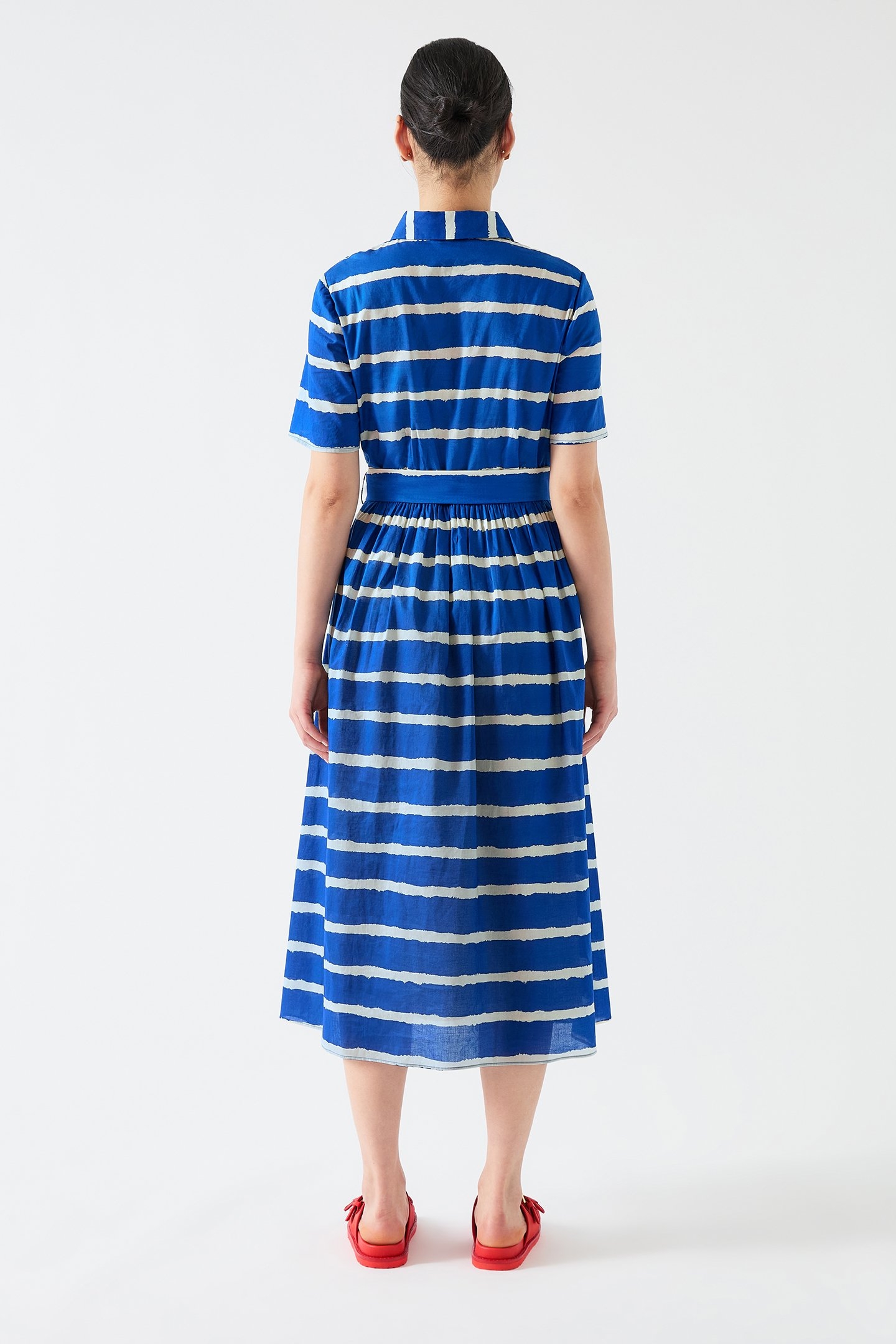 DR BRIELLE TIE DYE DRESS BLUE 2