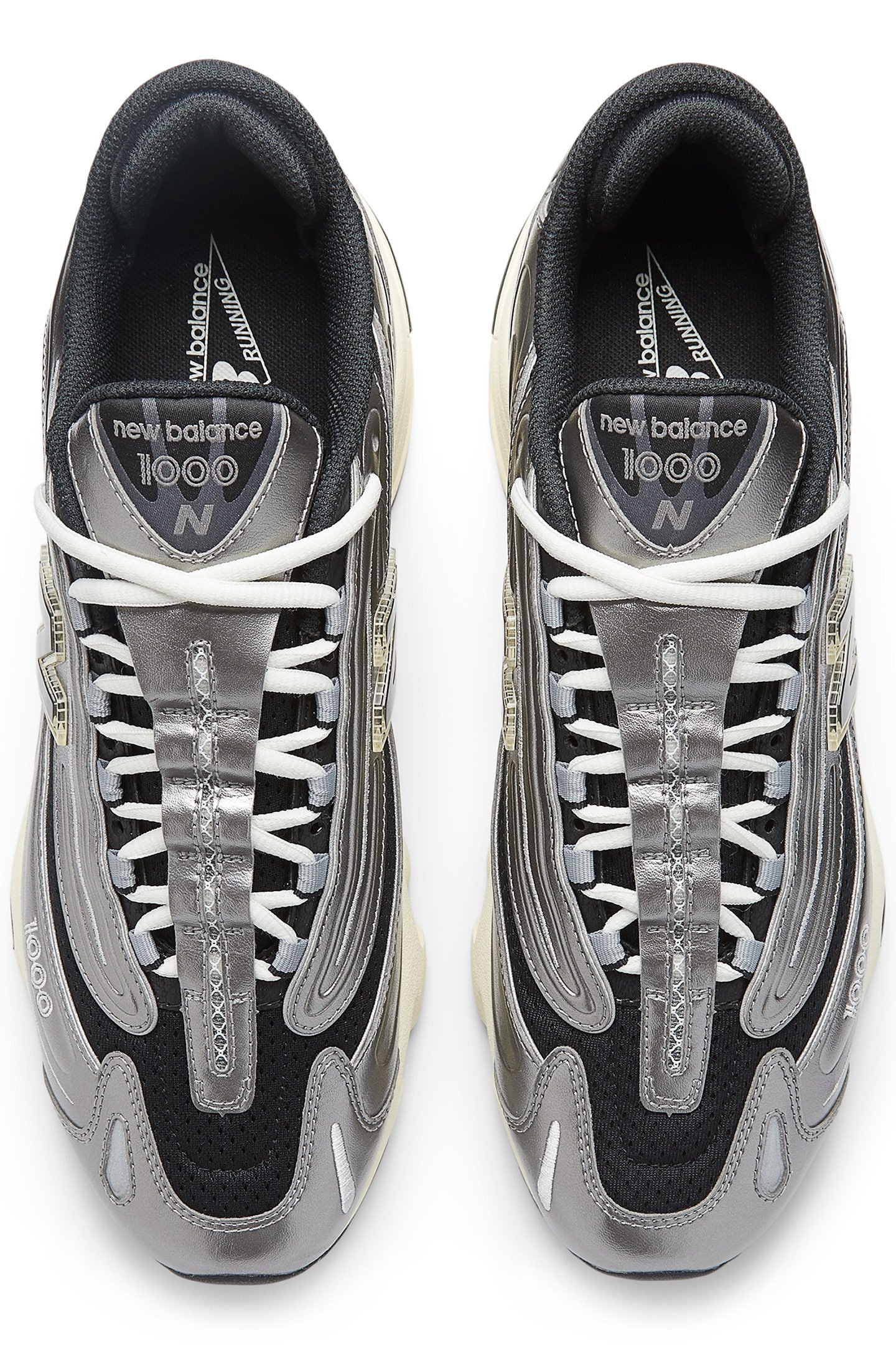 UNISEX 1000 SILVER METALLIC 3