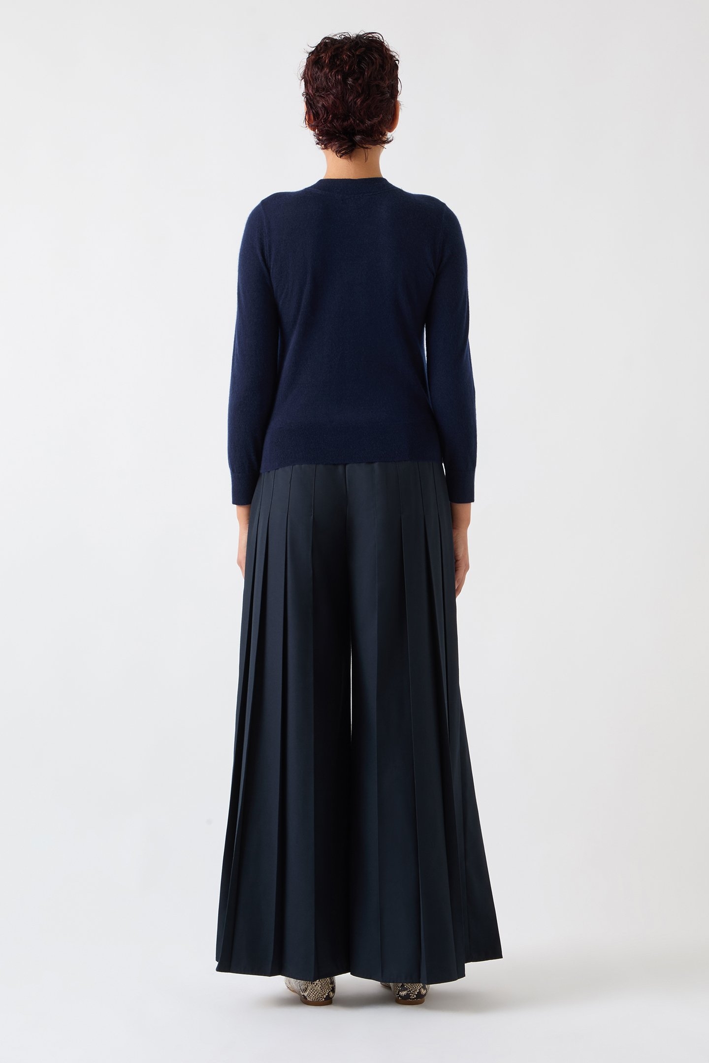 TK ASHLEY KNITTED TOP NAVY 2