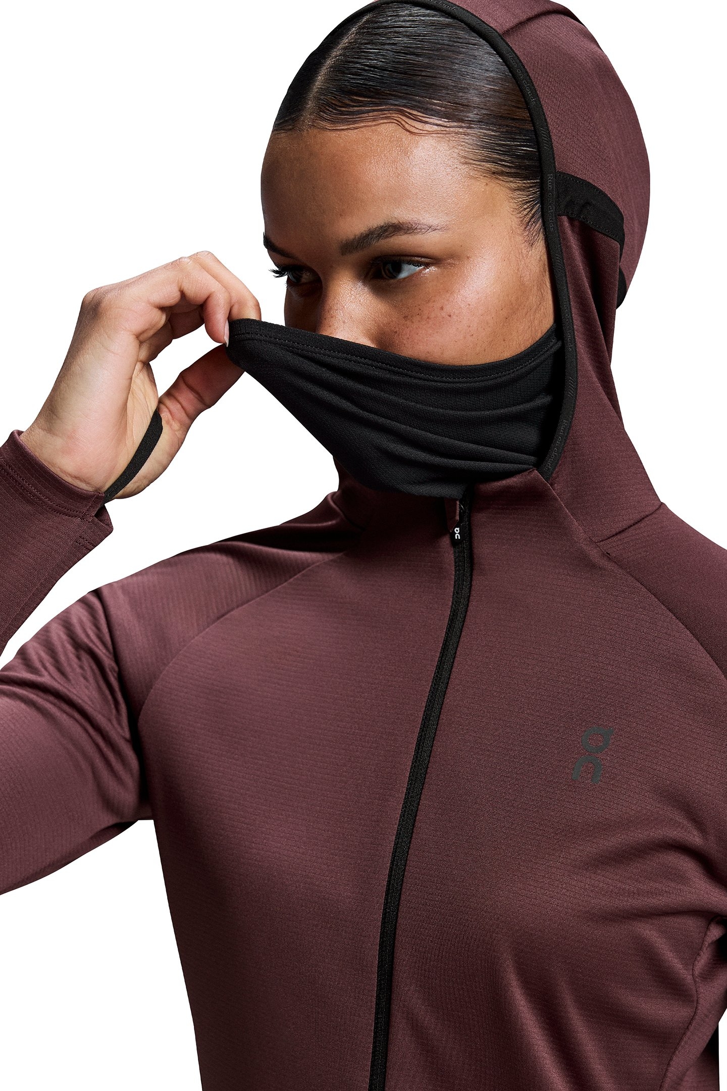 CLIMATE ZIP HOODIE MULBERRY 5