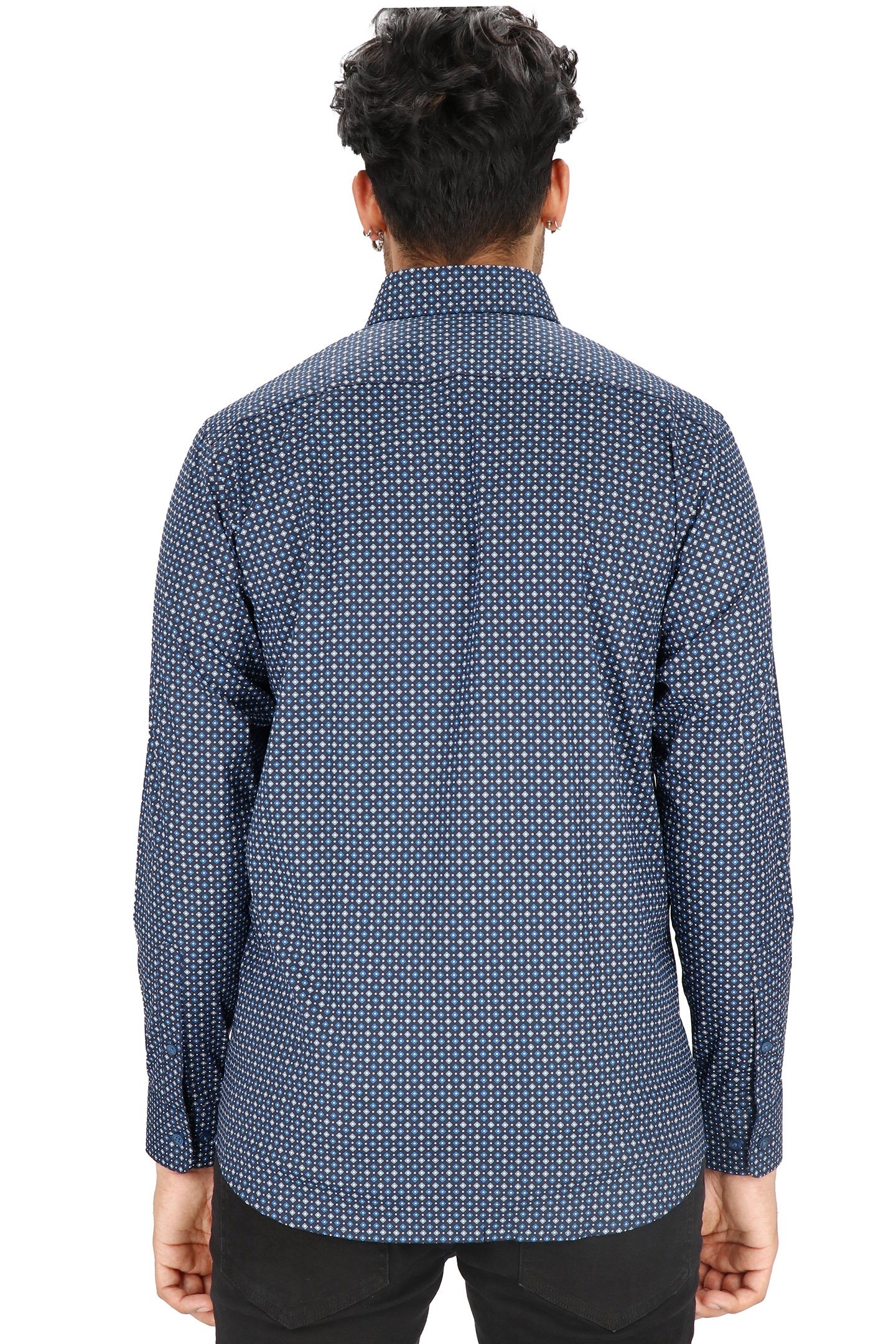 DRESS SHIRT NAVY 2