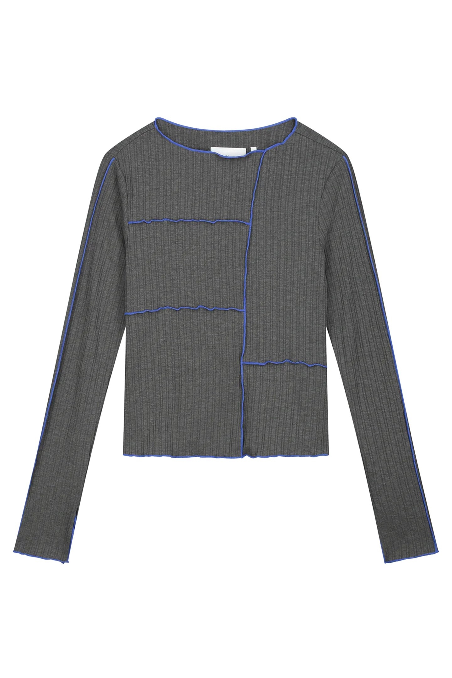 NOUS SOMMES LABELS – SHANNIE TOP GREY MELANGE 3