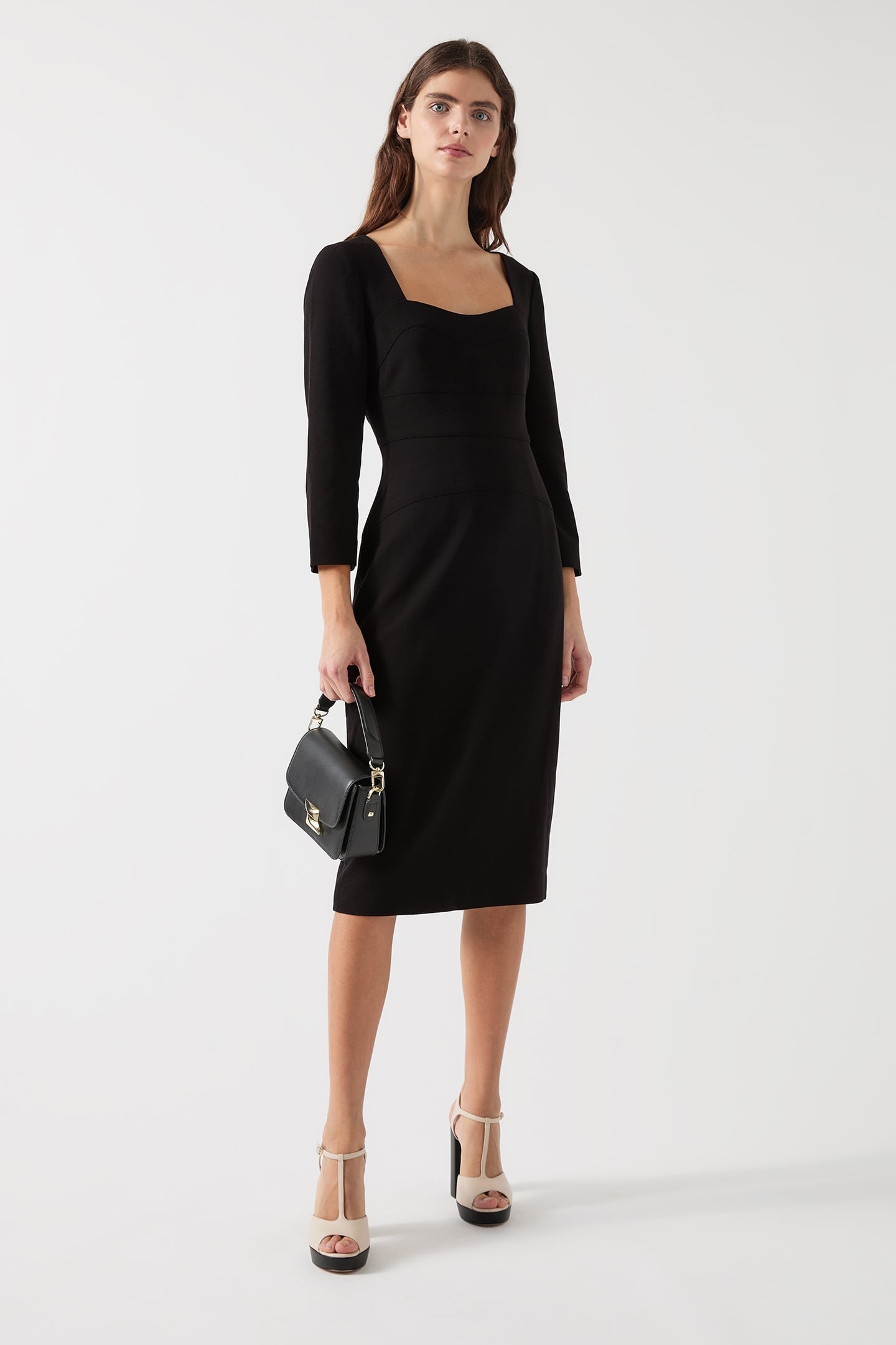 DR ALTYN CREPE DRESS BLACK 1