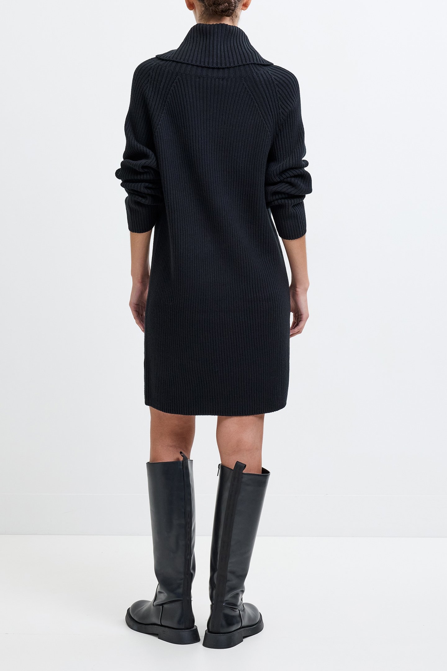 BABYSOFT RIBBED DRESS BLACK 3