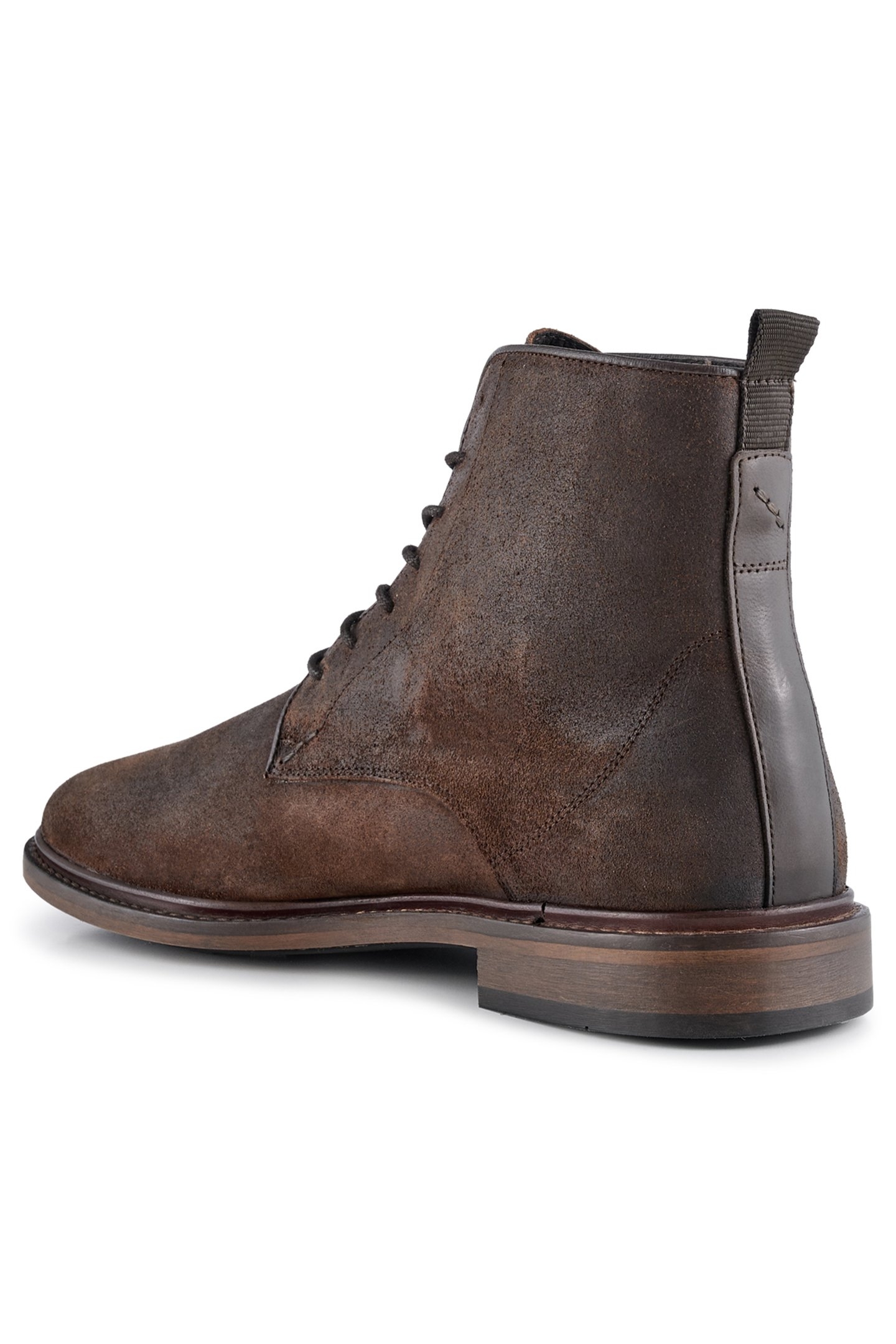 NED WAXED S BOOT BROWN 6
