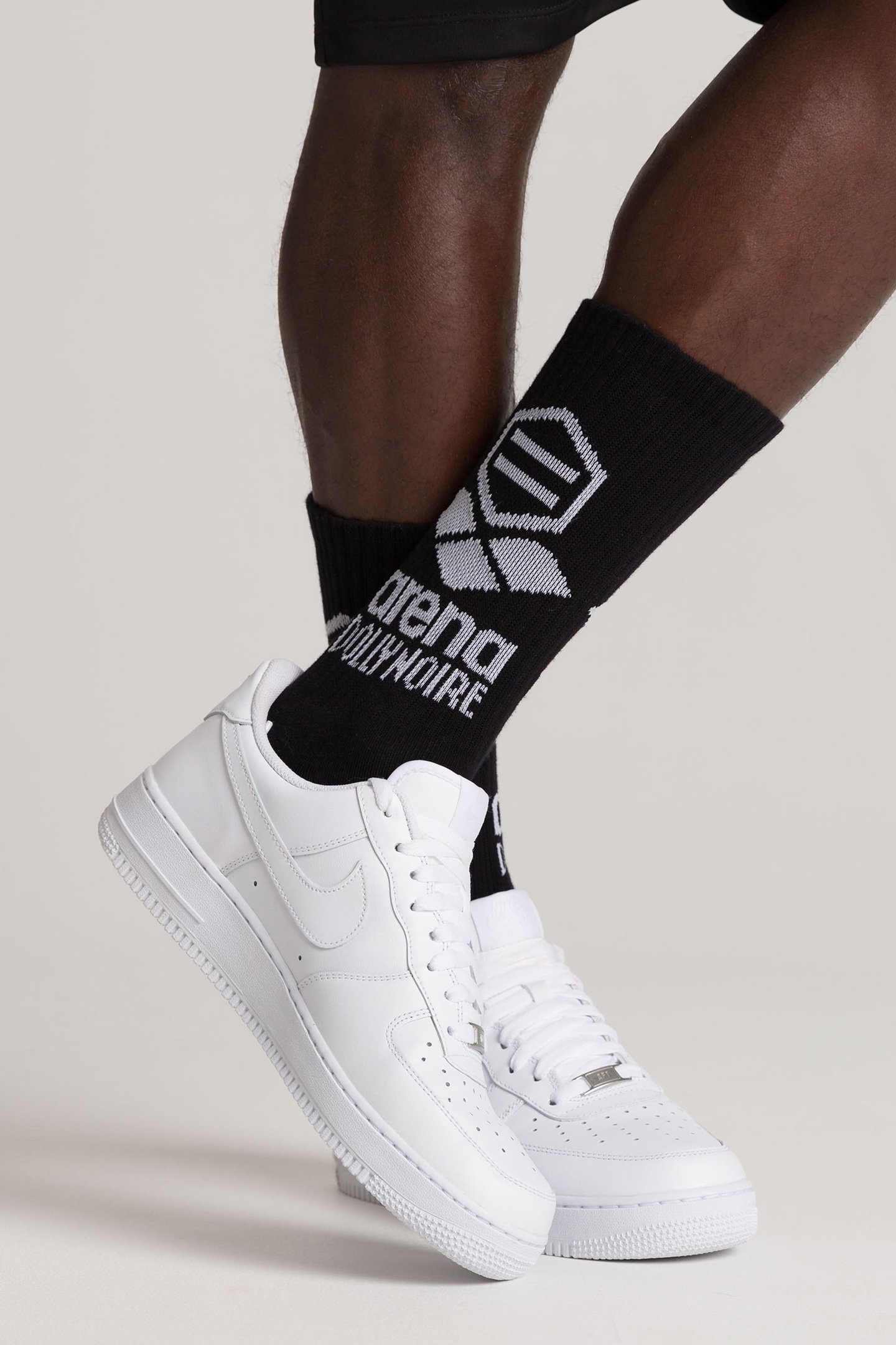 ARENA/DOLLY NOIRE SOCKS BLACK-WHITE 4