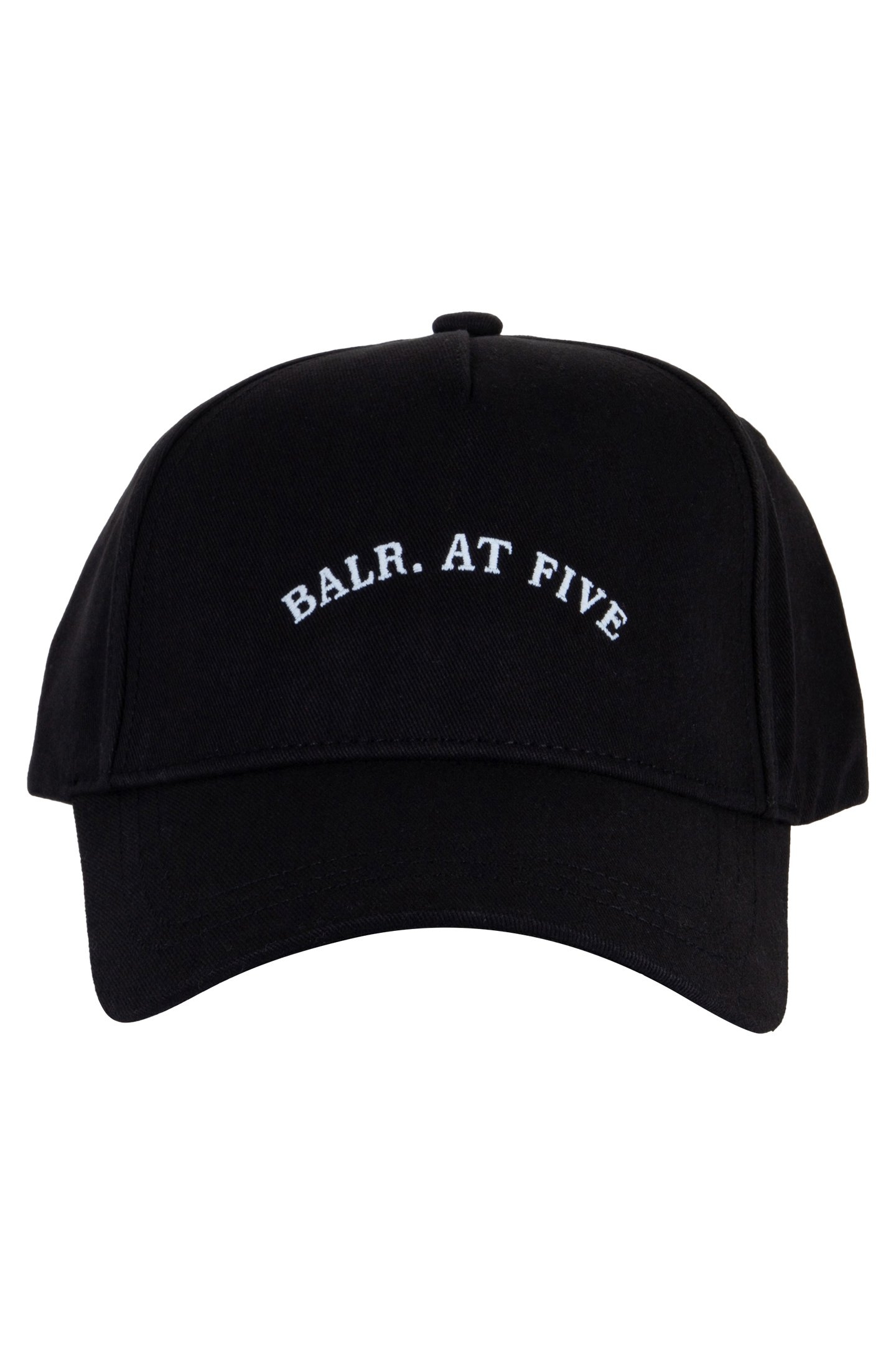 BALR. X FIVE EMBRO COTTON CAP JET BLACK 1