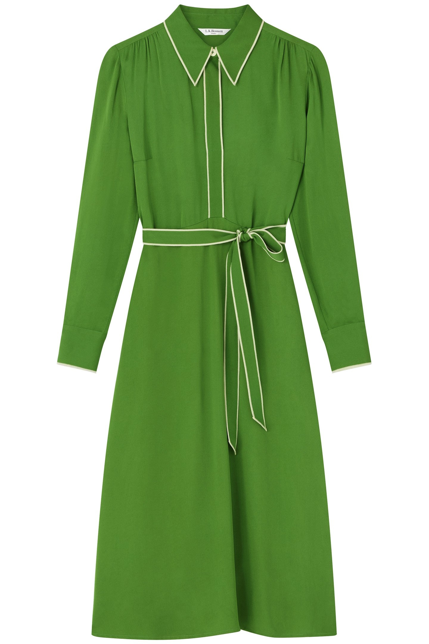 DR ELISE SHIRT DRESS GREEN 3