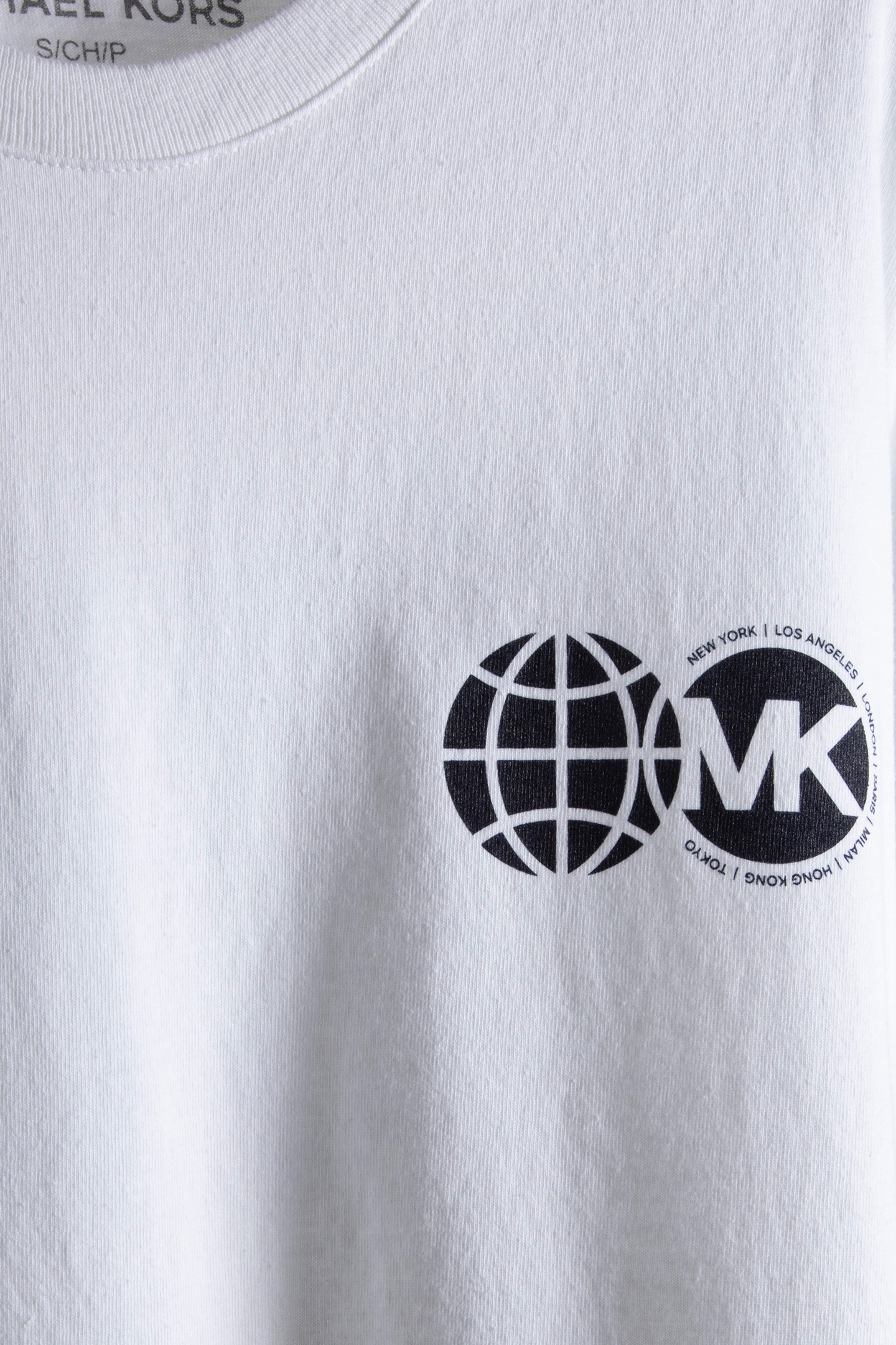 GLOBAL RECYCLED TEE WHITE 4