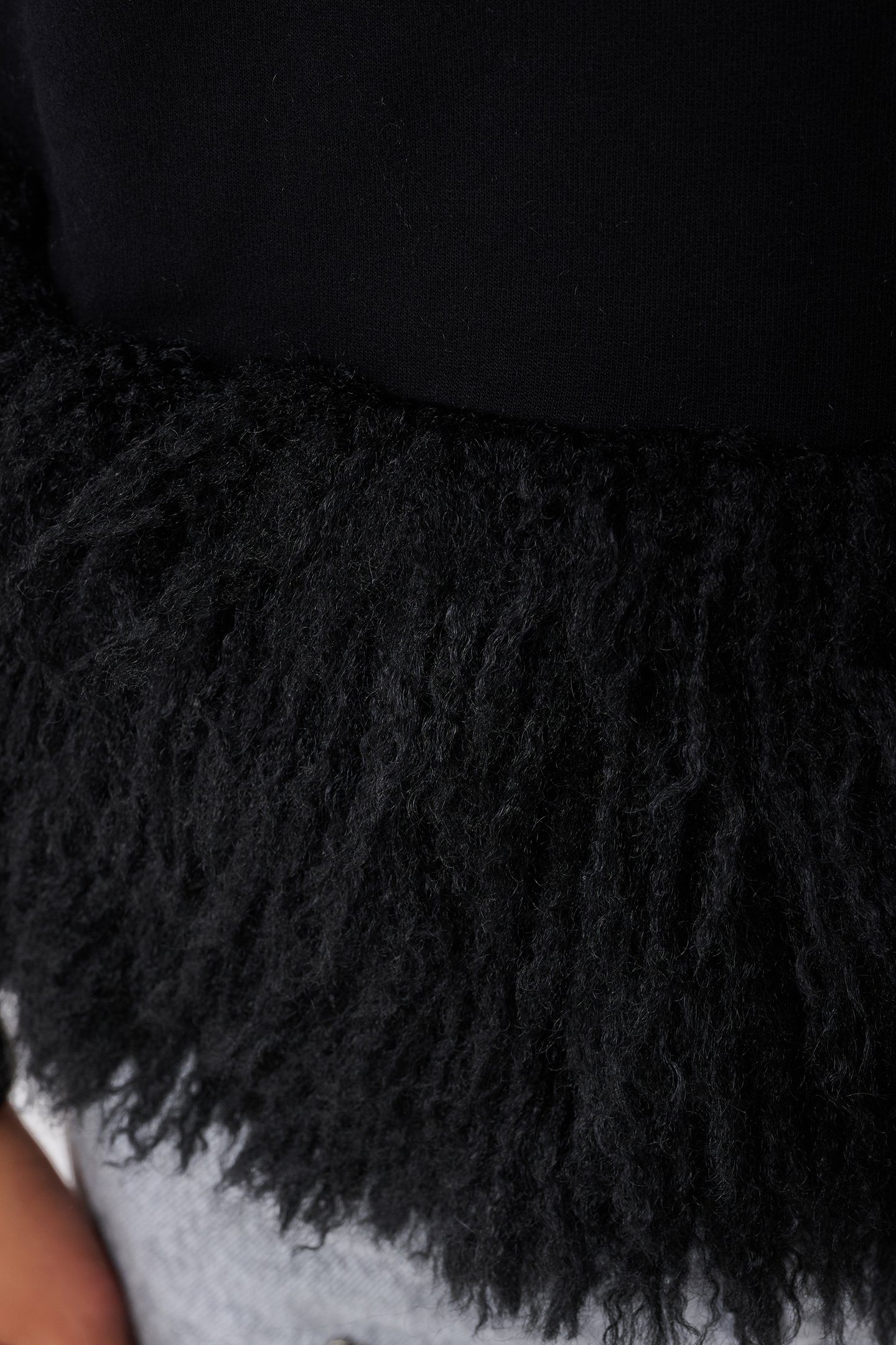 GIRLS SBFEATHER SWEAT BLACK 7