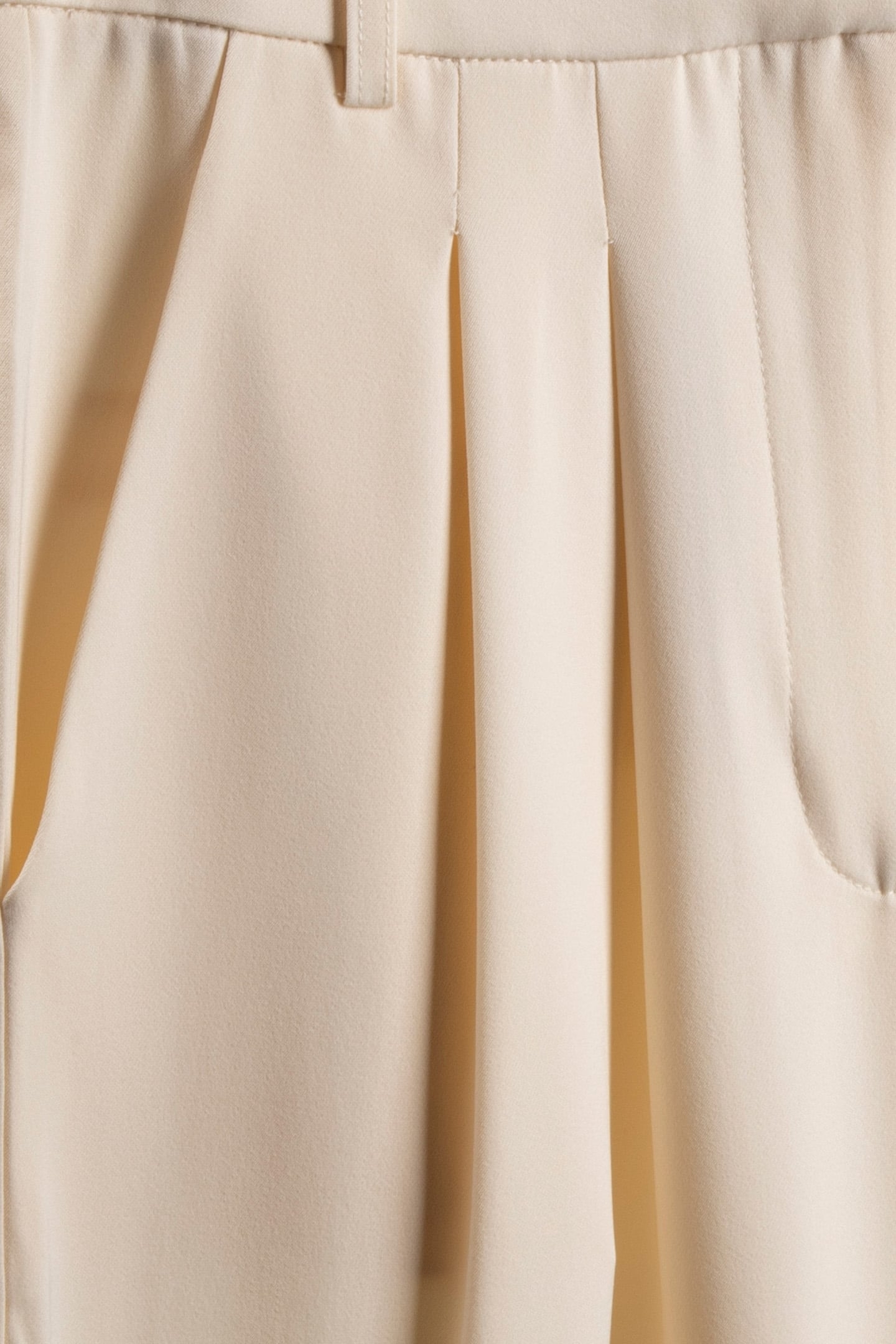 SLEEK TAILORED WIDE LEG SUIT TROUSERS CLASSIC CREAM 5