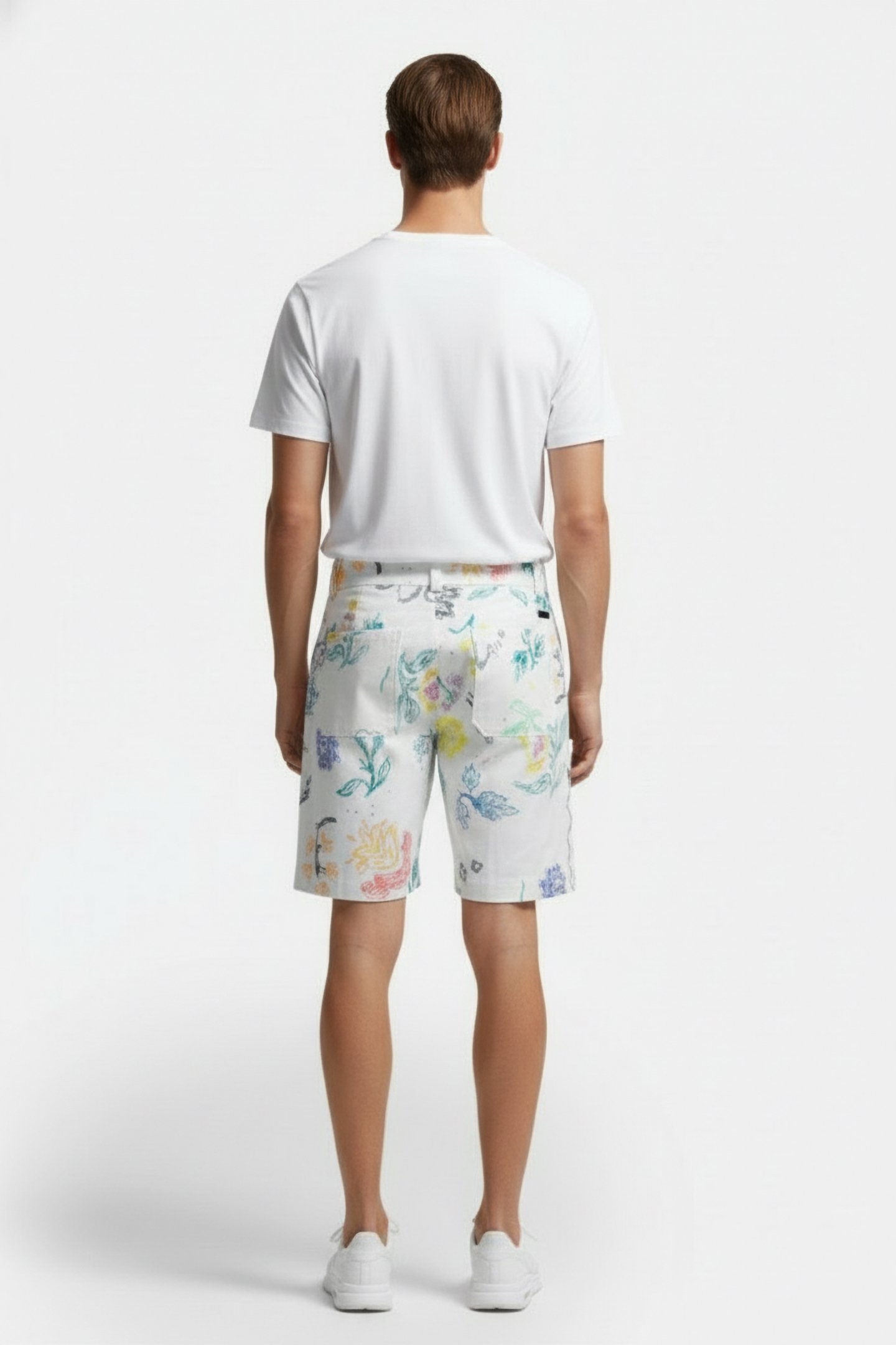 MARTY SHORTS WHITE AOP 2