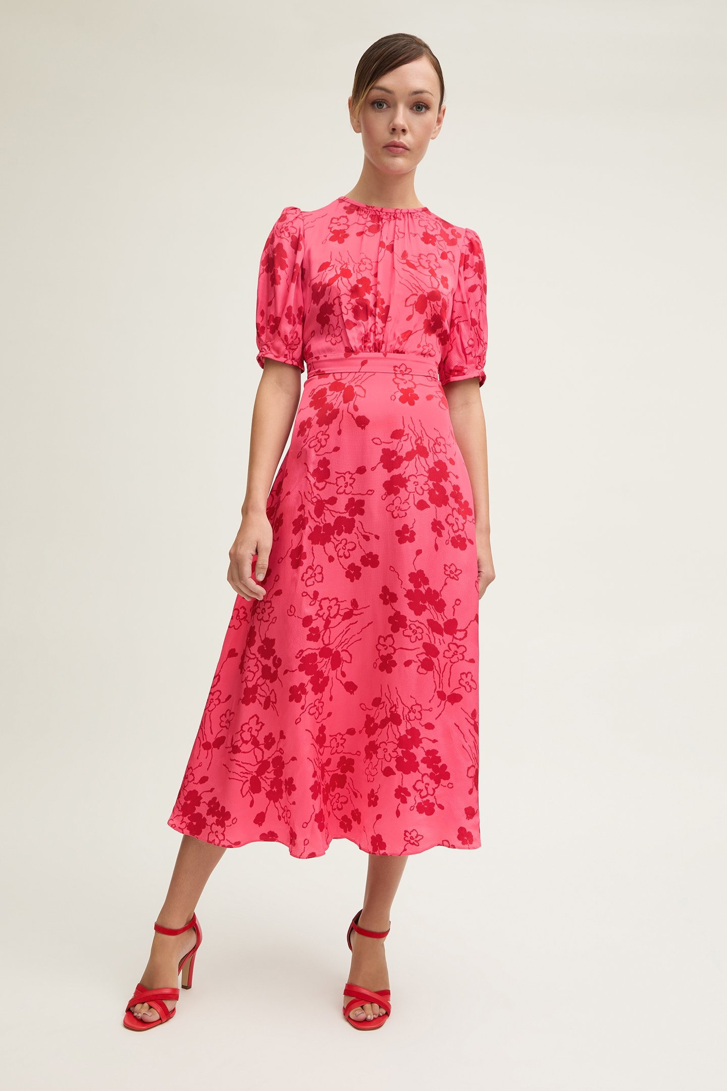 DR JEM TEA DRESS PINK 1