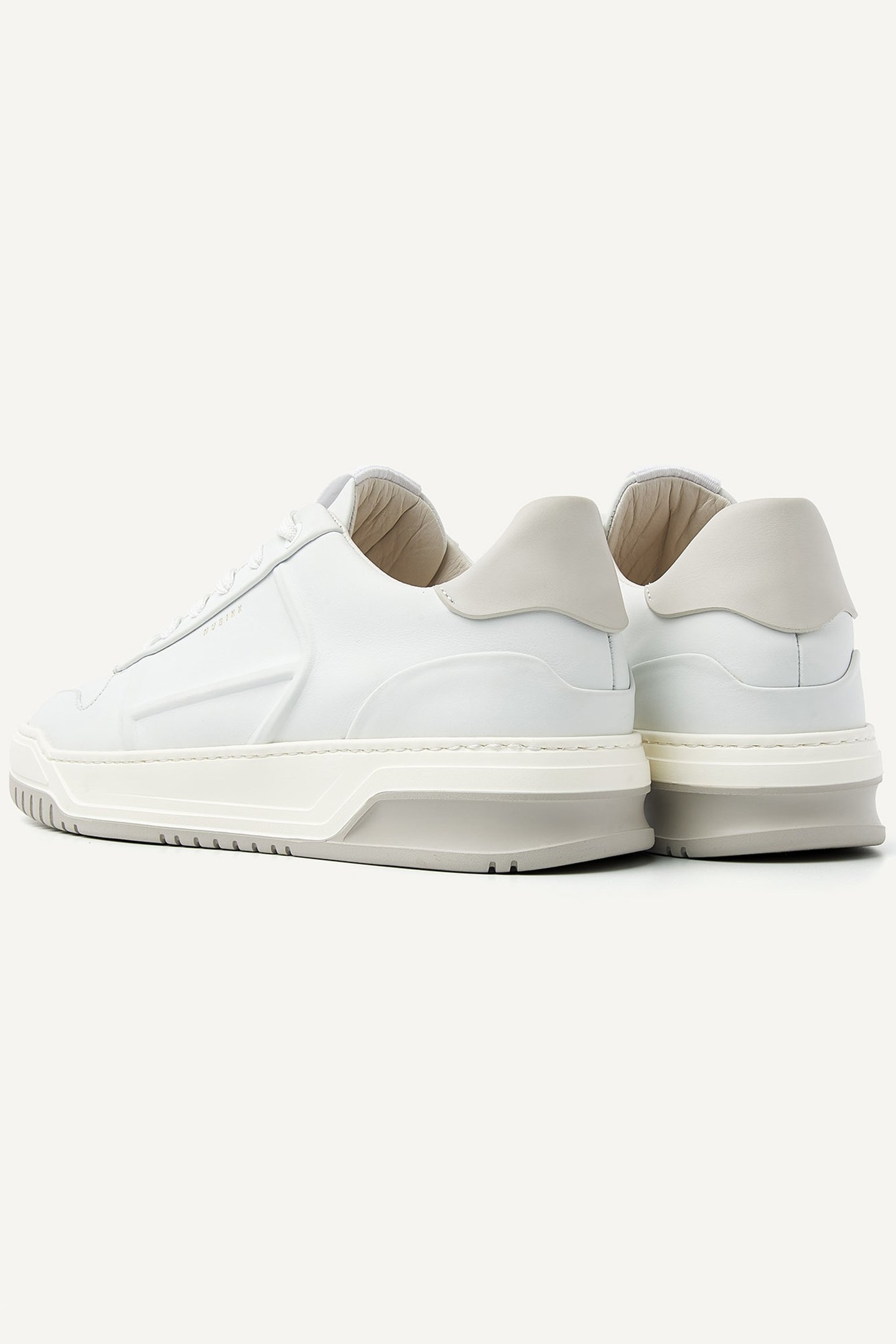 COLE COURT WHITE LEATHER - BEIGE 3