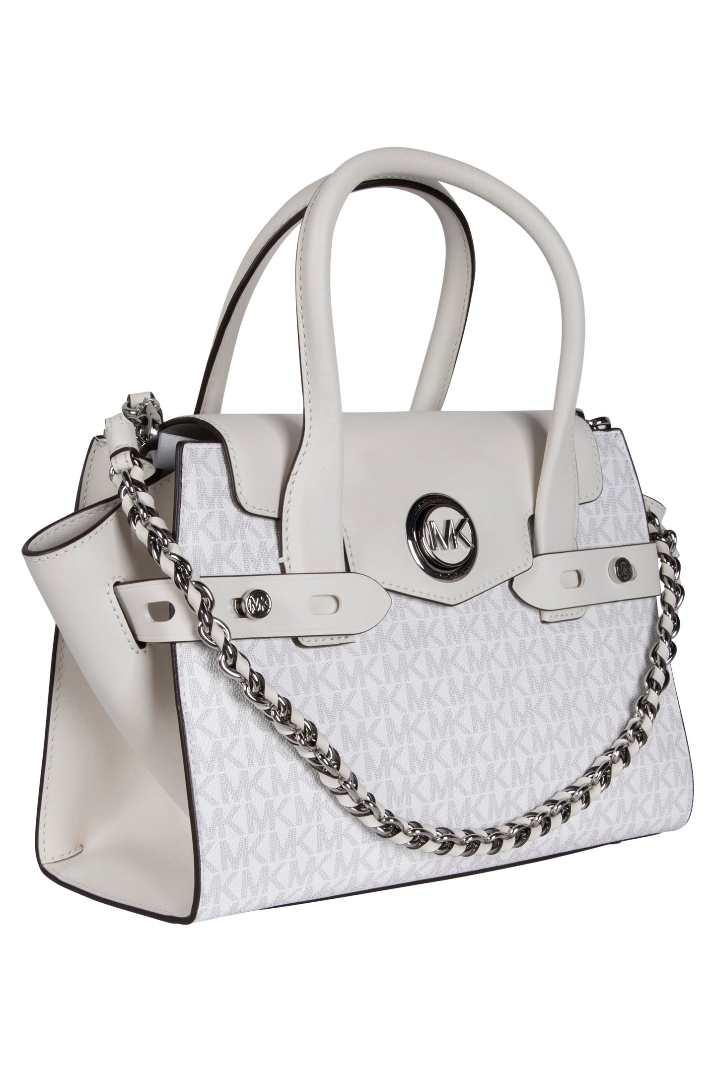SM FLAP SATCHEL BRIGHT WHT 4