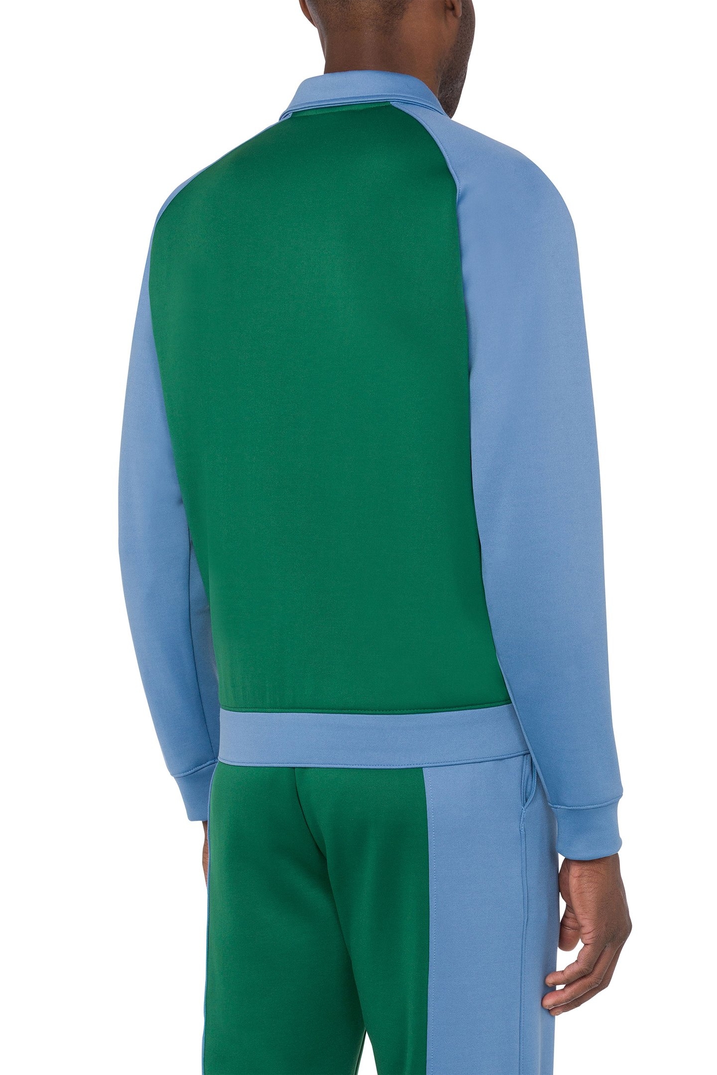 OVAL PATCH TECHNICAL SWEATSHIRT BLUE 2