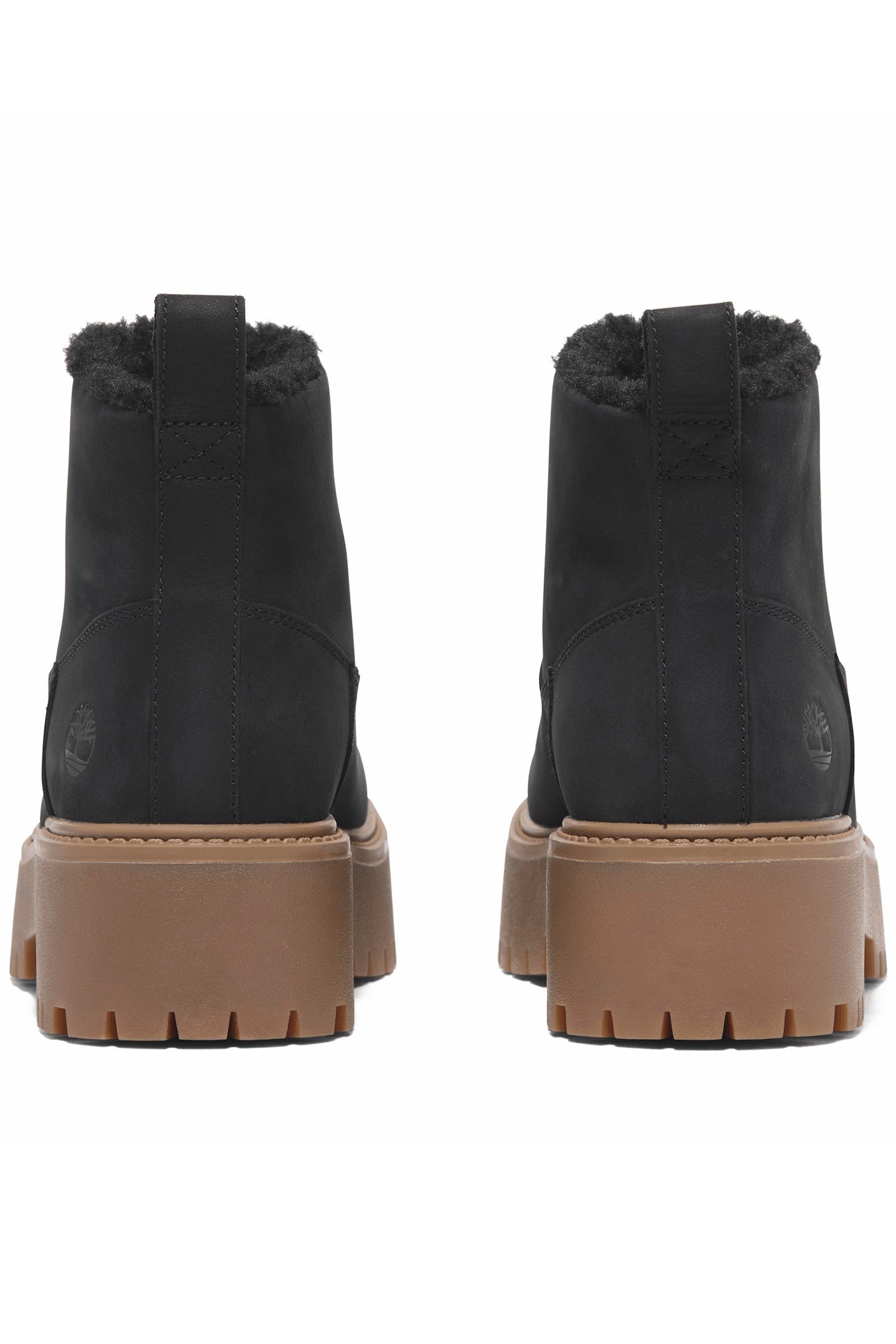 STONE STREET MID WARM LINED BOOT BLACK NUBUCK 4