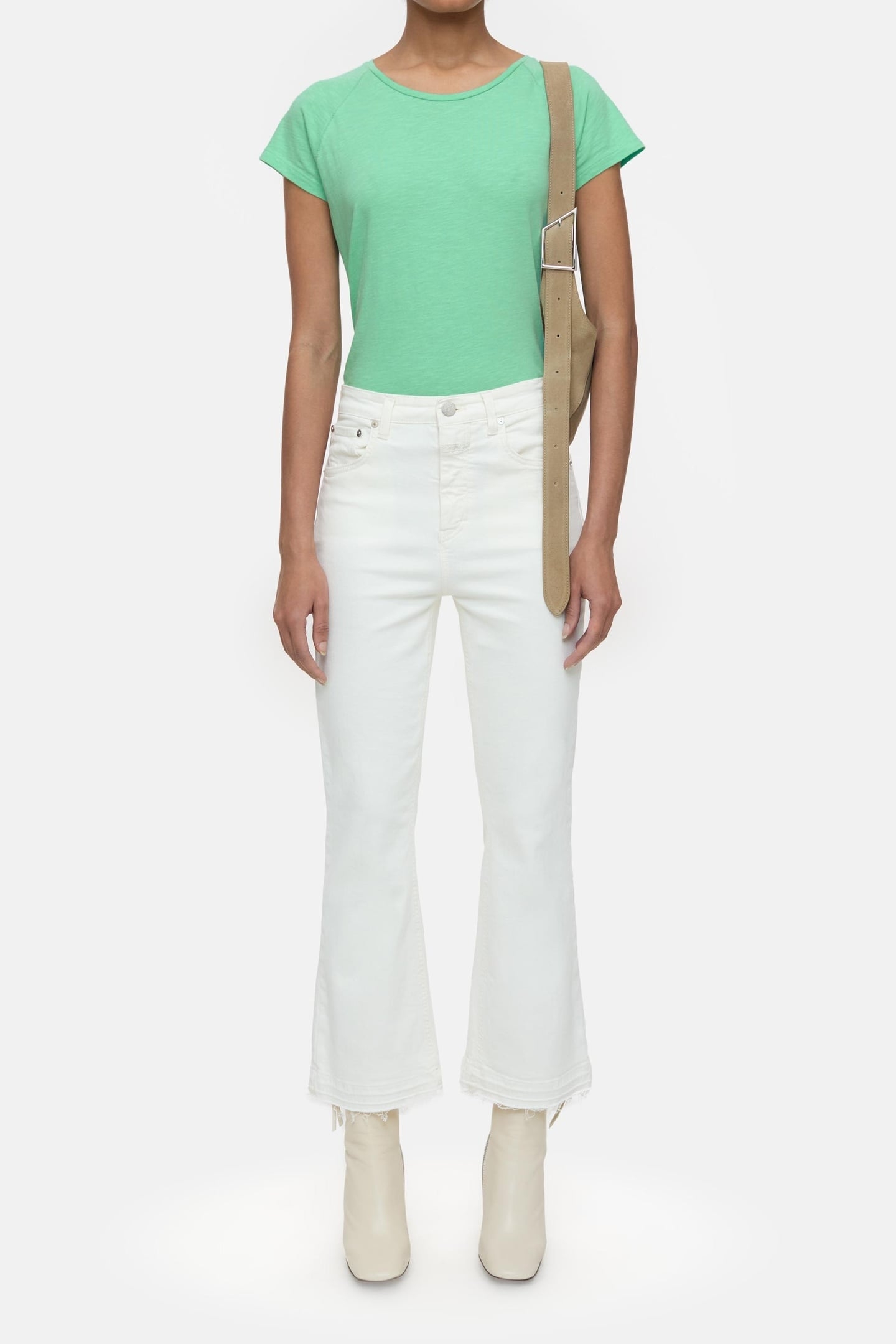 T SHIRT RAGLAN GREEN KICK 1