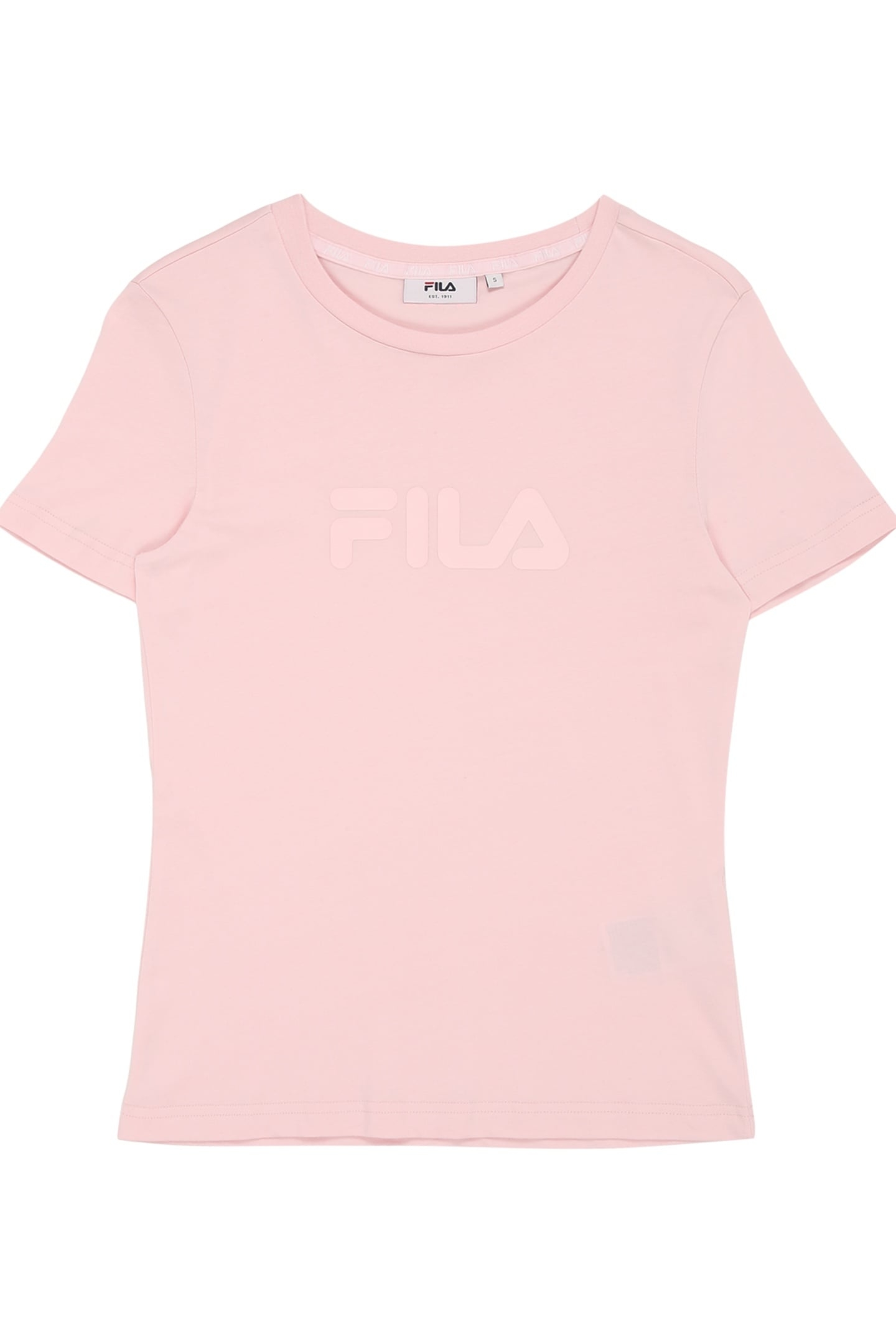 ZADORA LOGO T-SHIRT CHALK PINK 1
