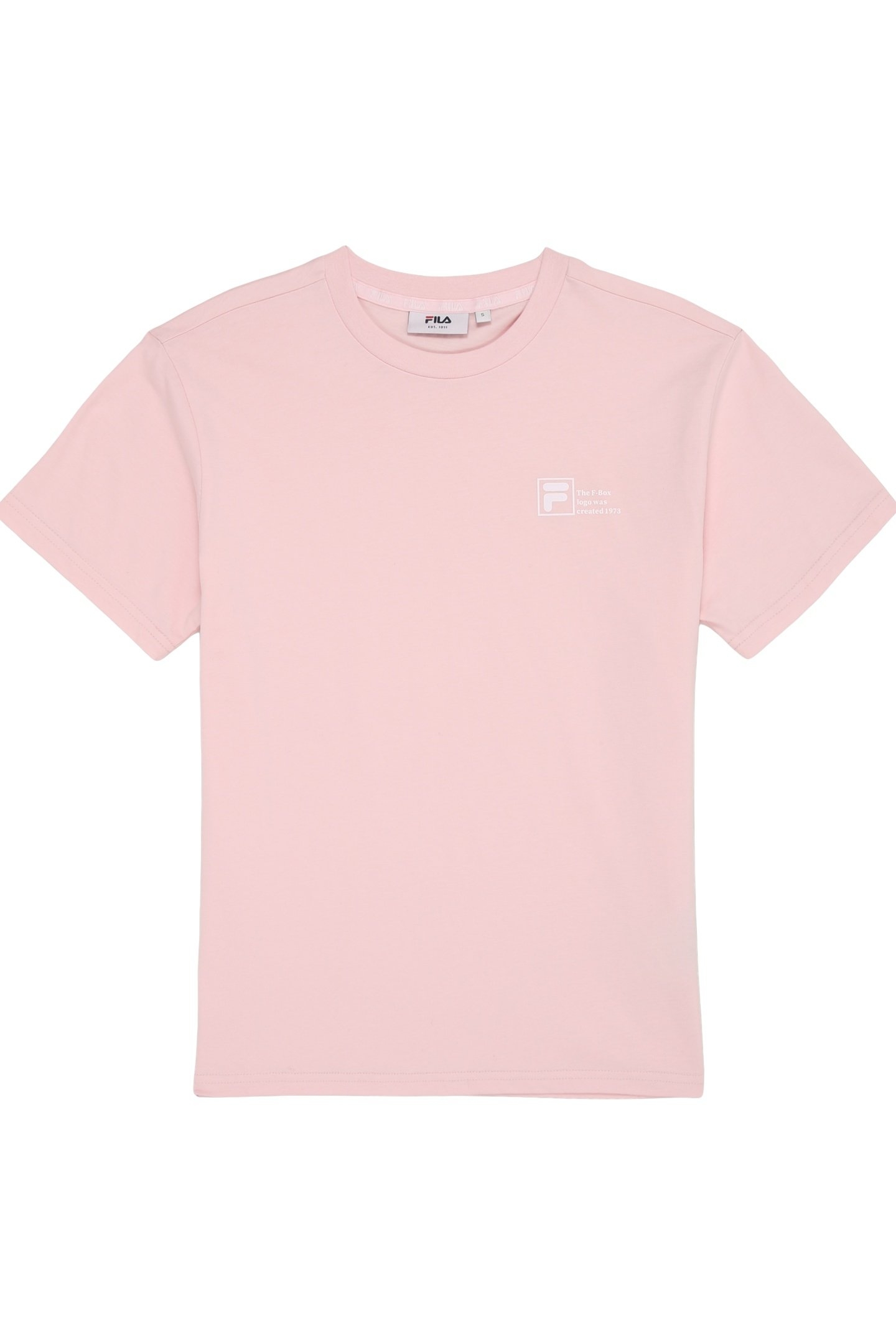 ZIANE GRAPHIC LOGO T-SHIRT CHALK PINK 1