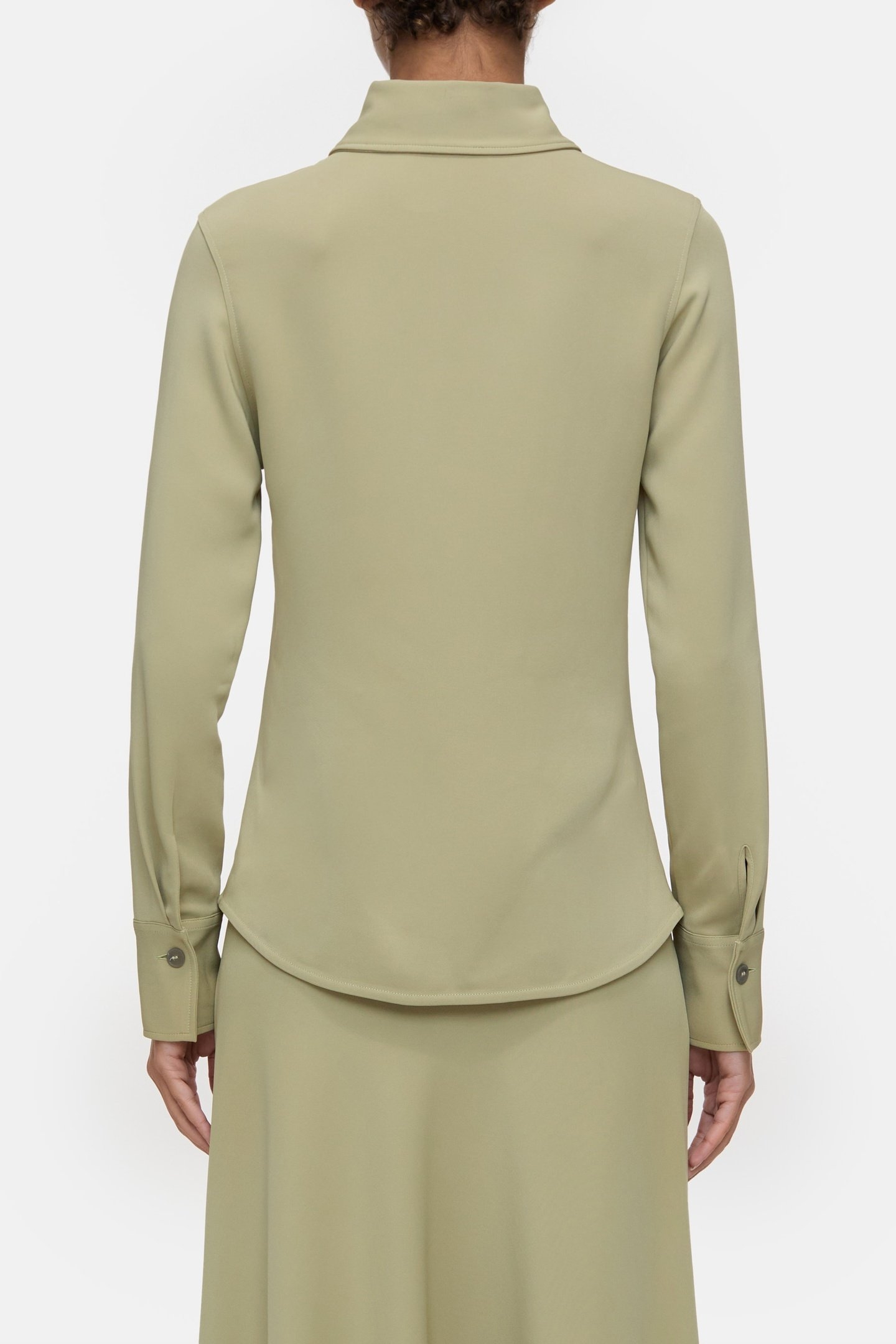 SLIM BLOUSE SAGE TEA 6