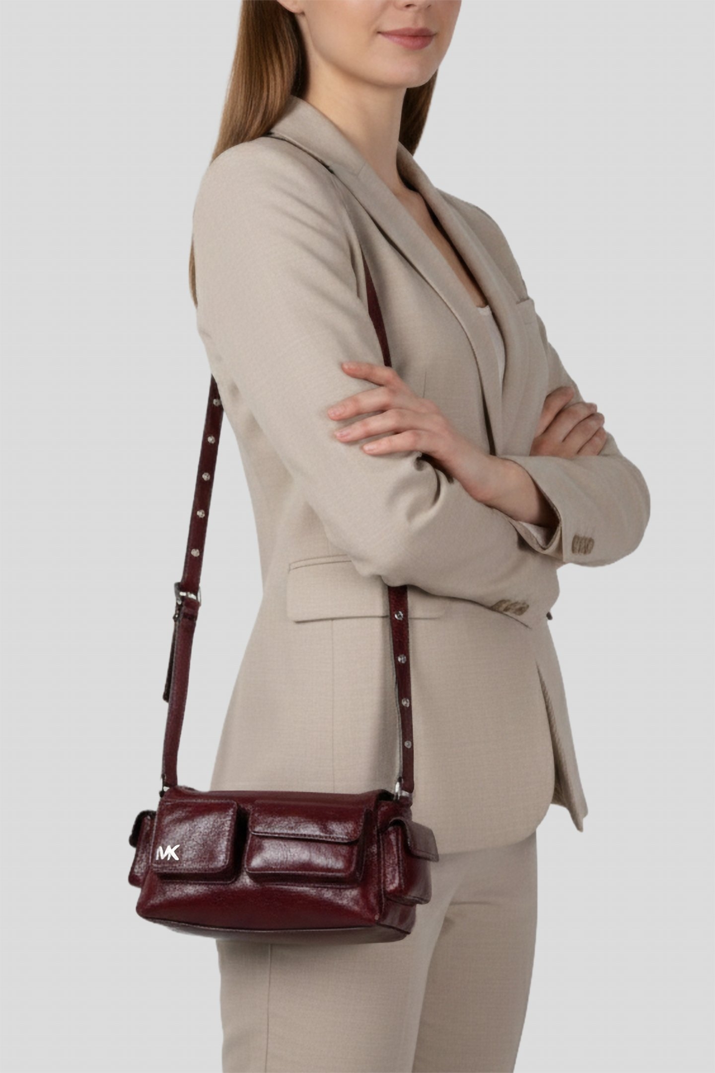 SMALL POCKET XBODY BAG OXBLOOD 1