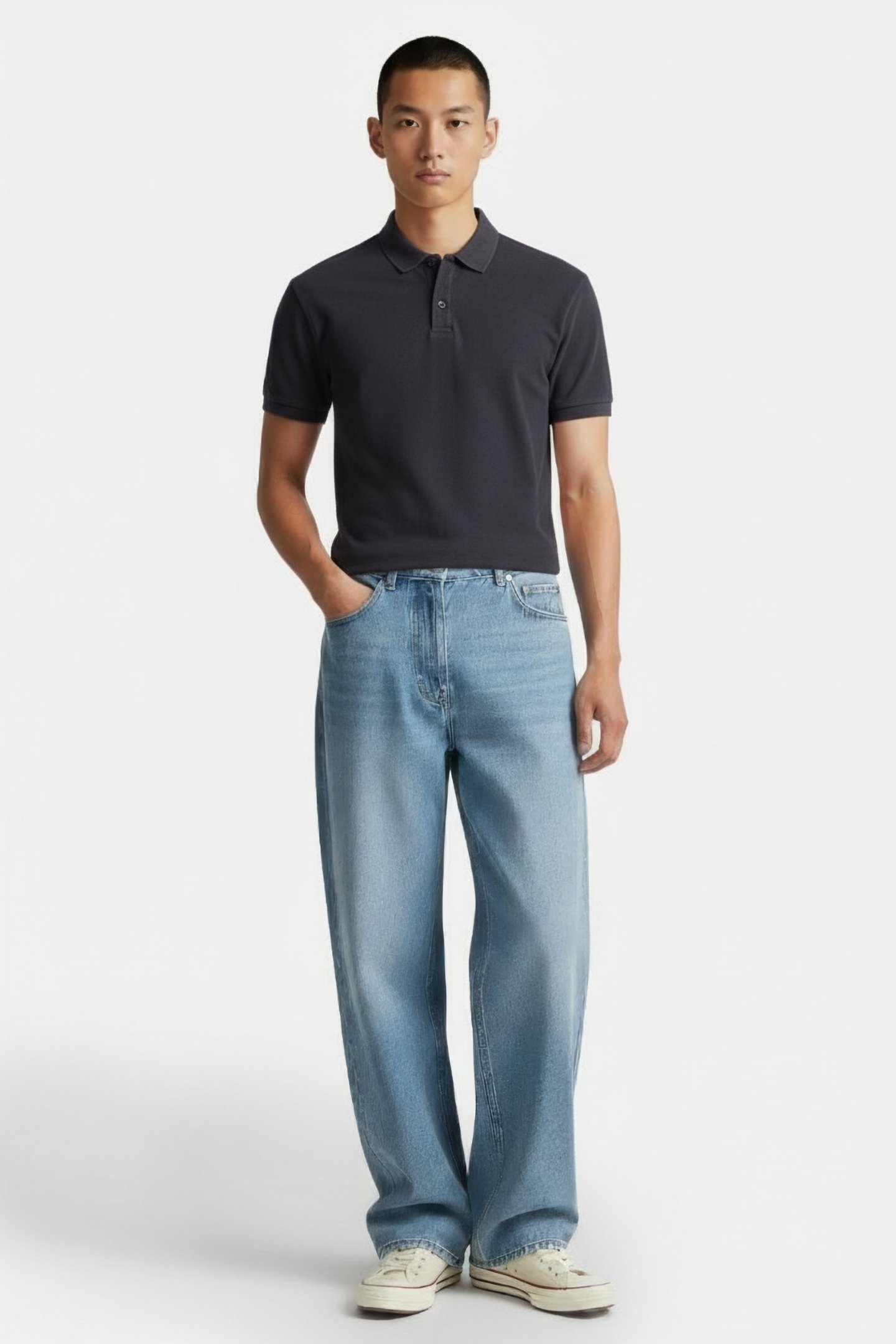 S.OLIVER-QS POLOS BLACK 1