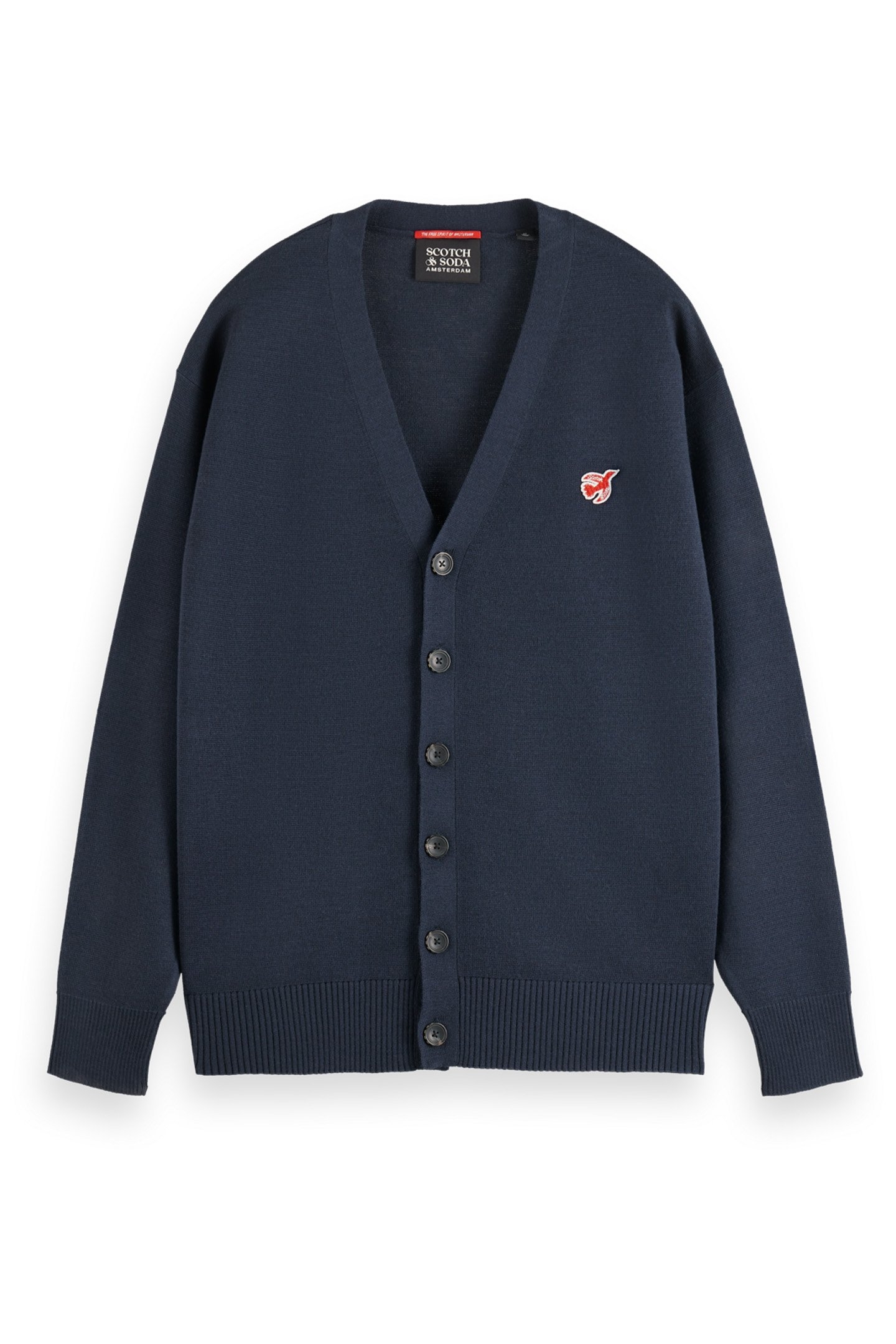 CORE - THE FREE SPIRIT PEACE BIRD CARDIGAN NAVY 4