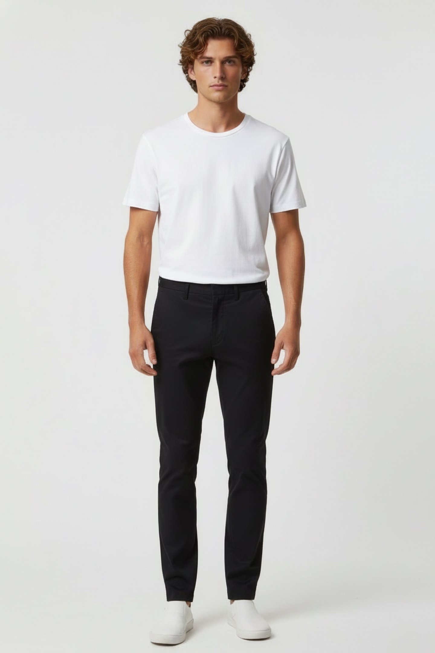 YELOALF COTTON PANTS DEEP NAVY 1