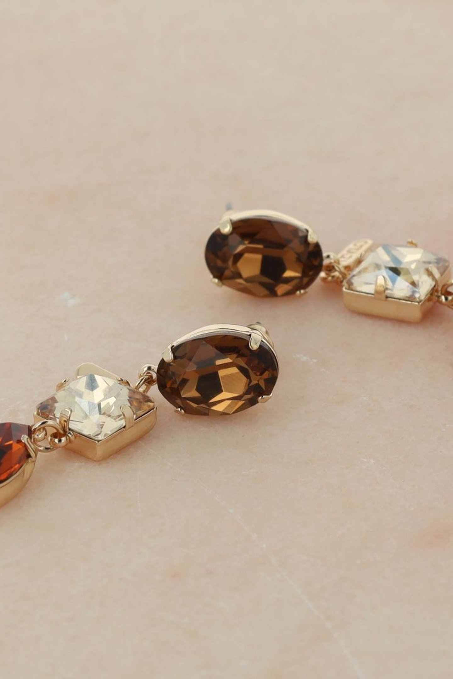 GOLDEN CRYSTAL EARRINGS 4