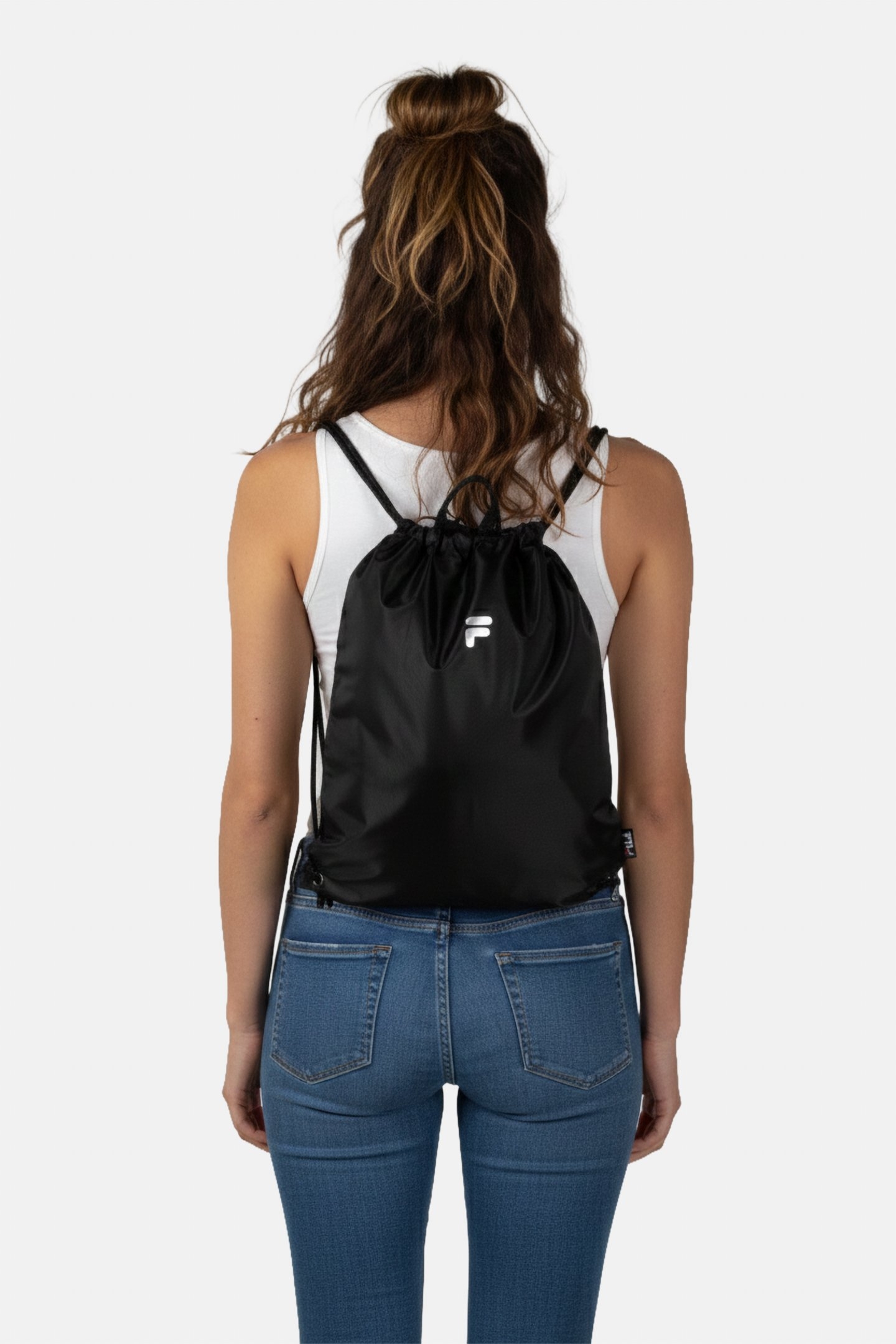 UNISEX LIVORNO SPORT DRAWSTRING BACKPACK BLACK 1