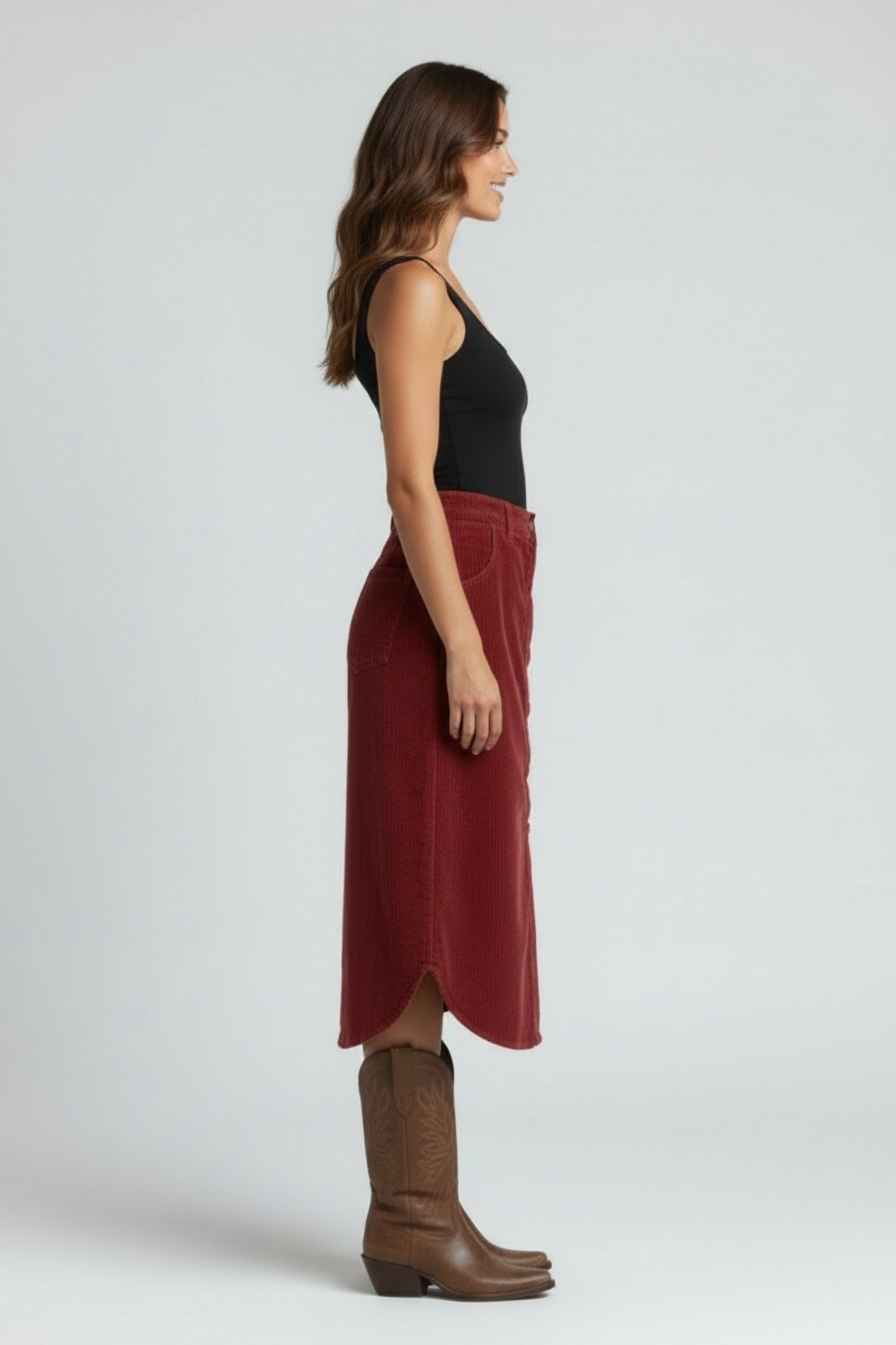 DOLOMITALF SKIRT WINE 3