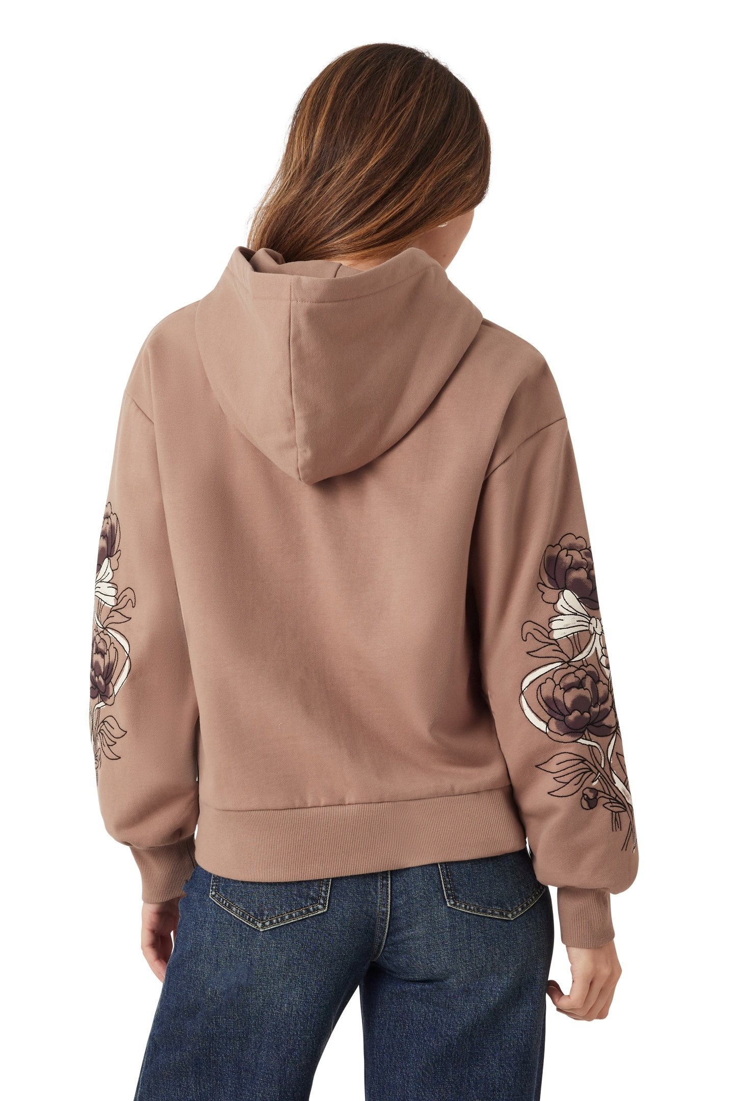 GRAPHIC HOODIE TAUPE GREY 3