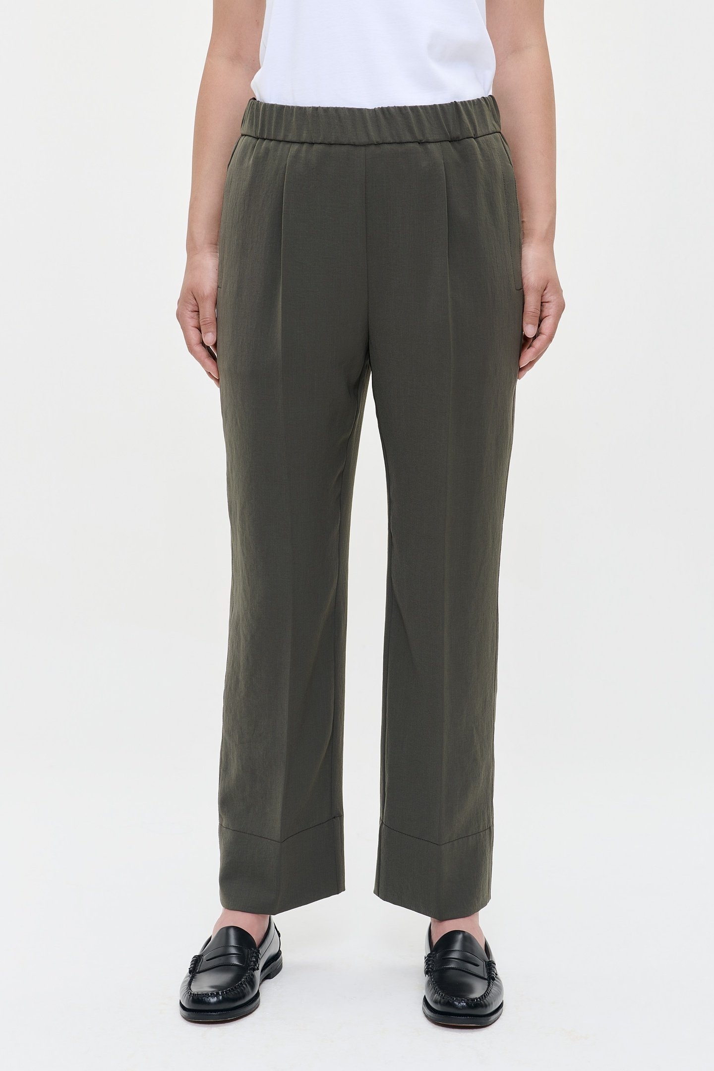 JAPANESE CREPE NEW CHINO GREEN KELP 2