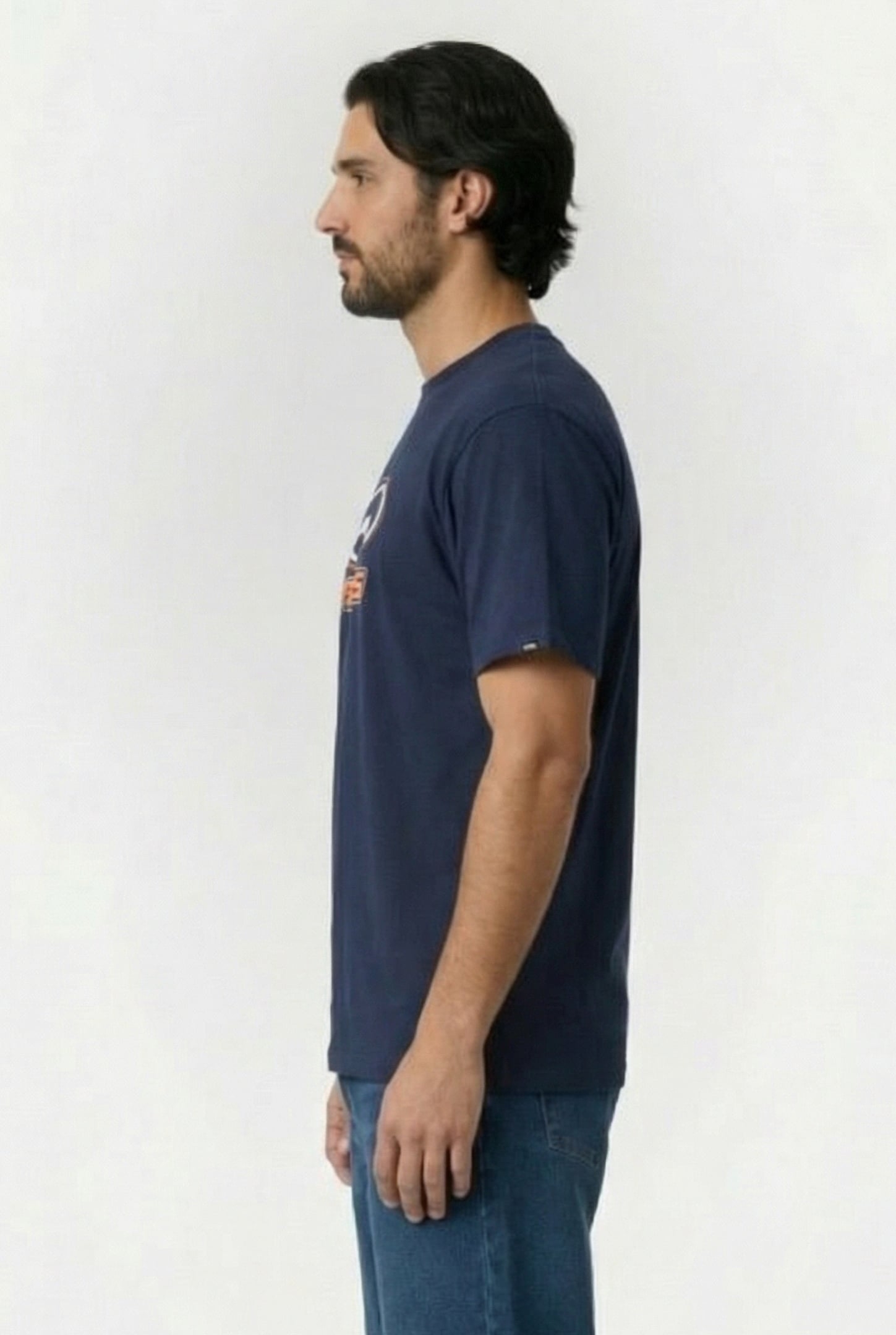 OFF THE WALL II LOOSE SKATE CLASSICS SS DRESS BLUES 3