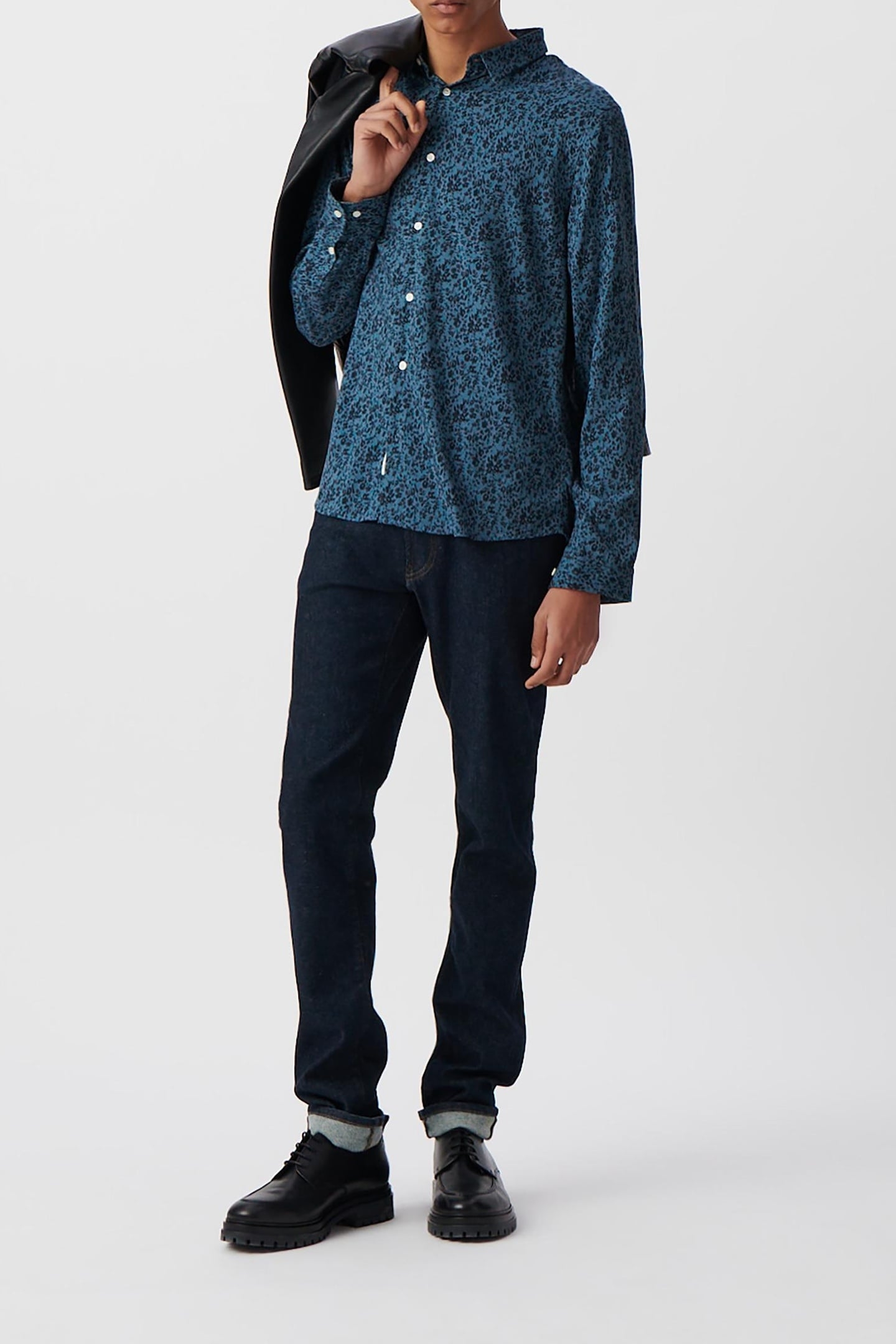 STORM LENZING™ ECOVERO™ FLOWERY SLIM SHIRT 1