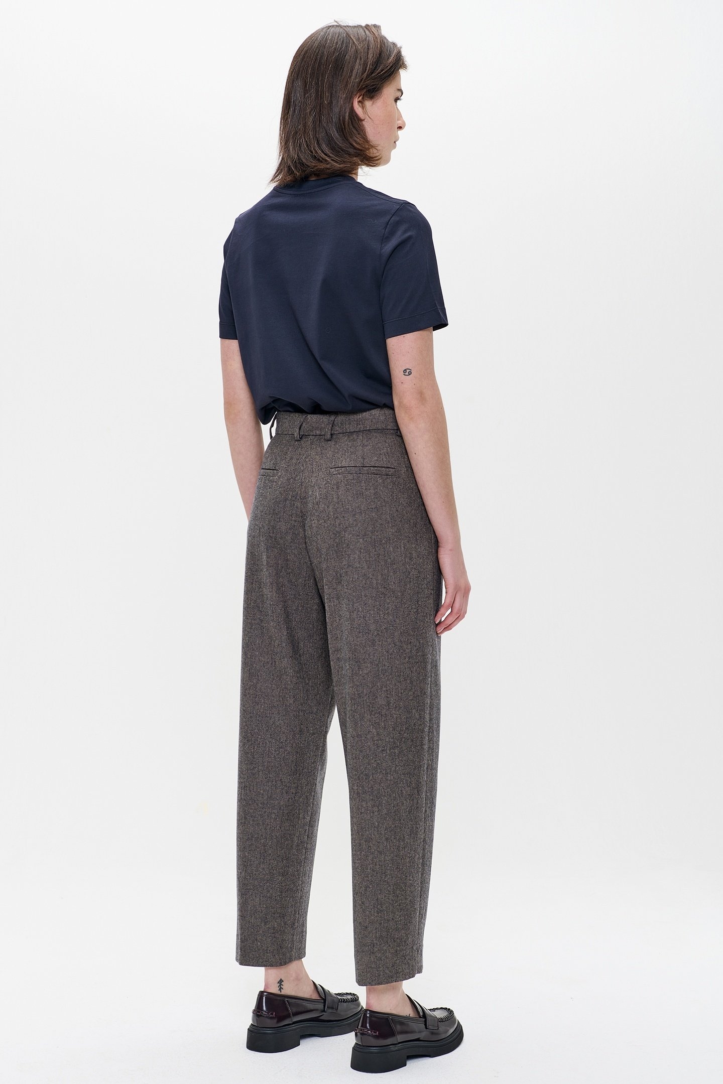 FLANNEL DAKOTA PANTS MIDNIGHT BLUE 3