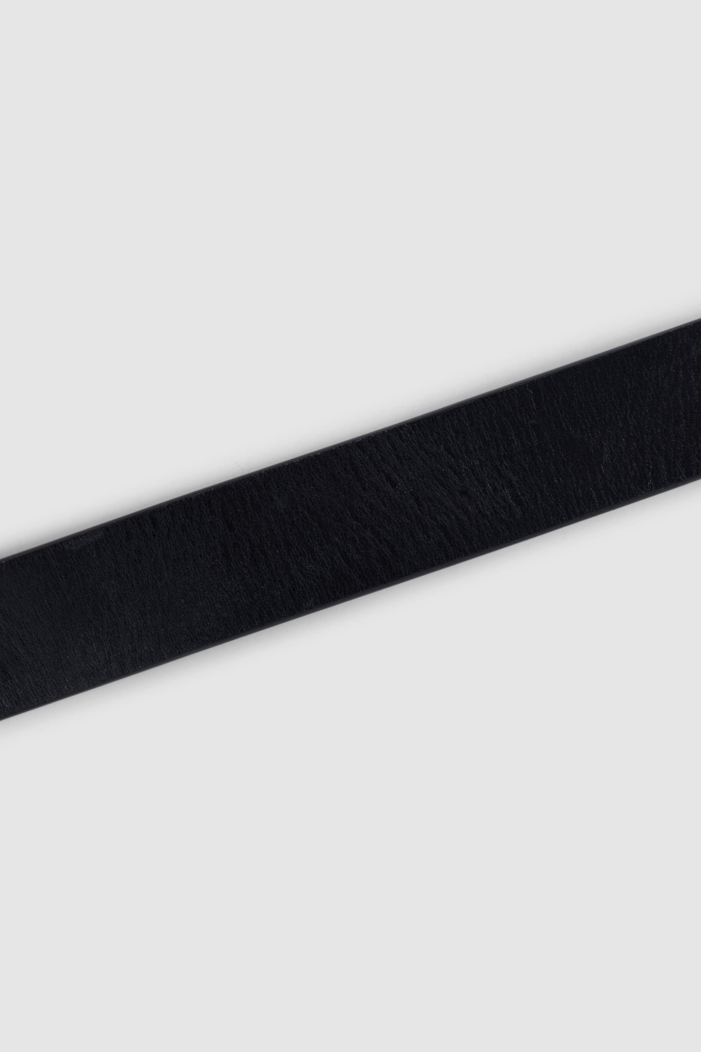 BLACK LEATHER BELT 4