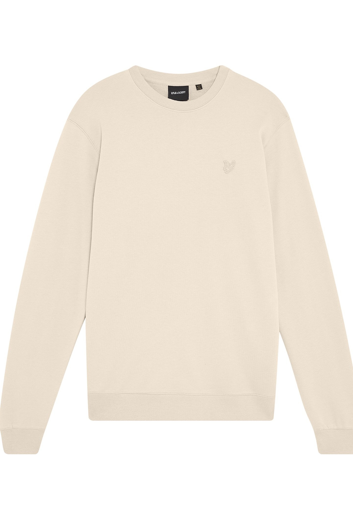SUPERFINE CREW NECK SWEATSHIRT PINK TINT 4