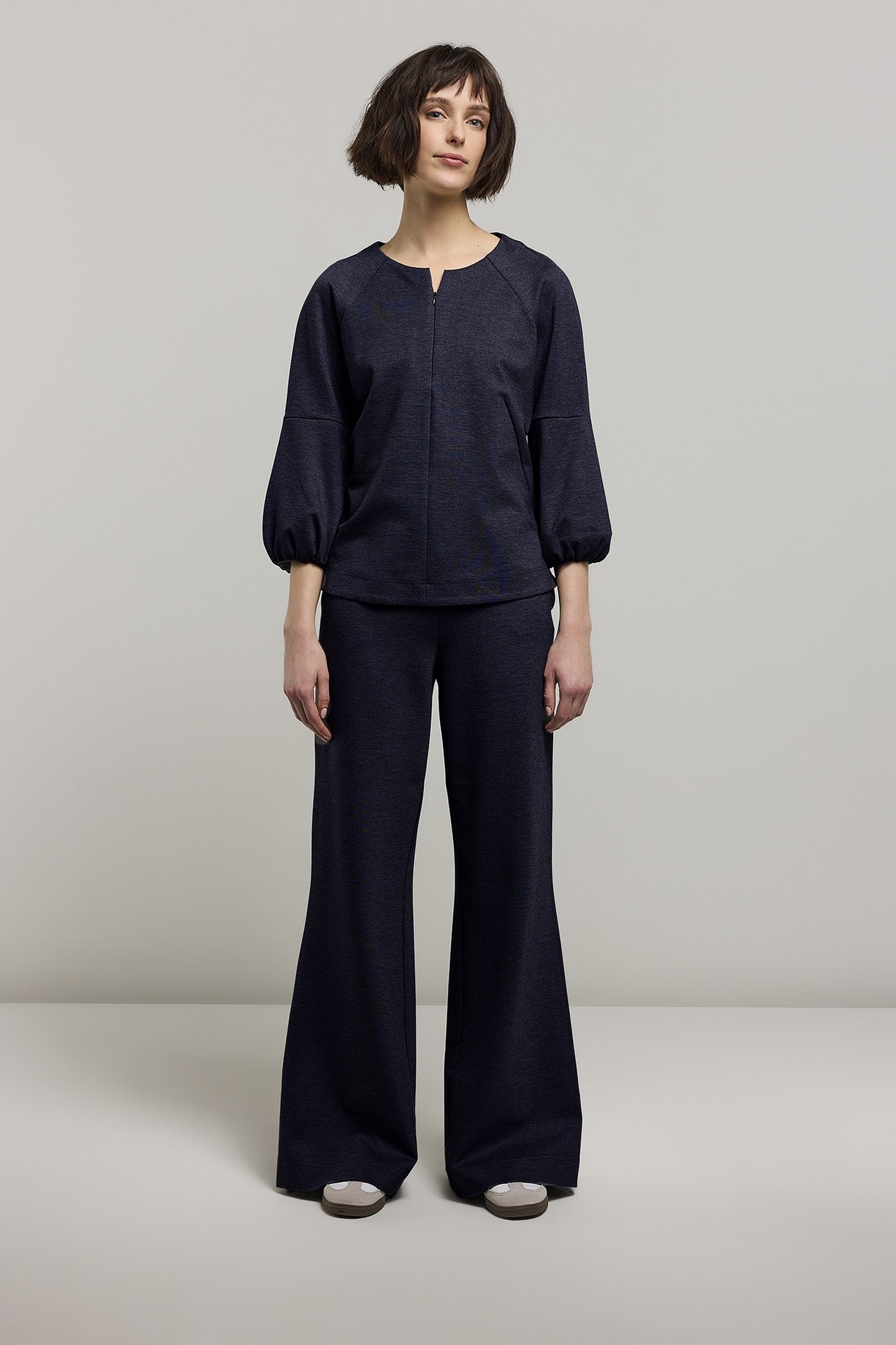 TROUSERS BOOT CUT PUNTO MILANO NIGHT SKY 2